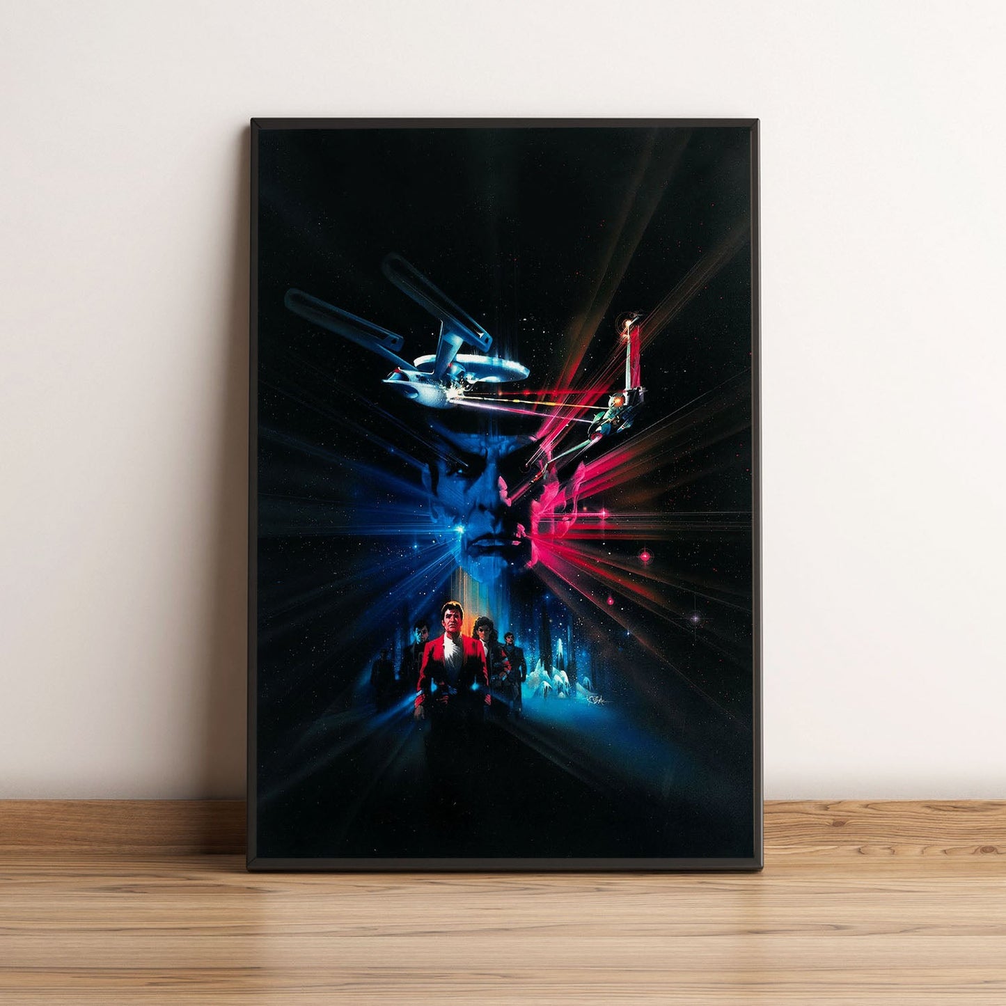 Flex Designs Poster Star Trek III The Search for Spock Textless 5 x 7" Home Goods - Movie 1984 Movie Poster