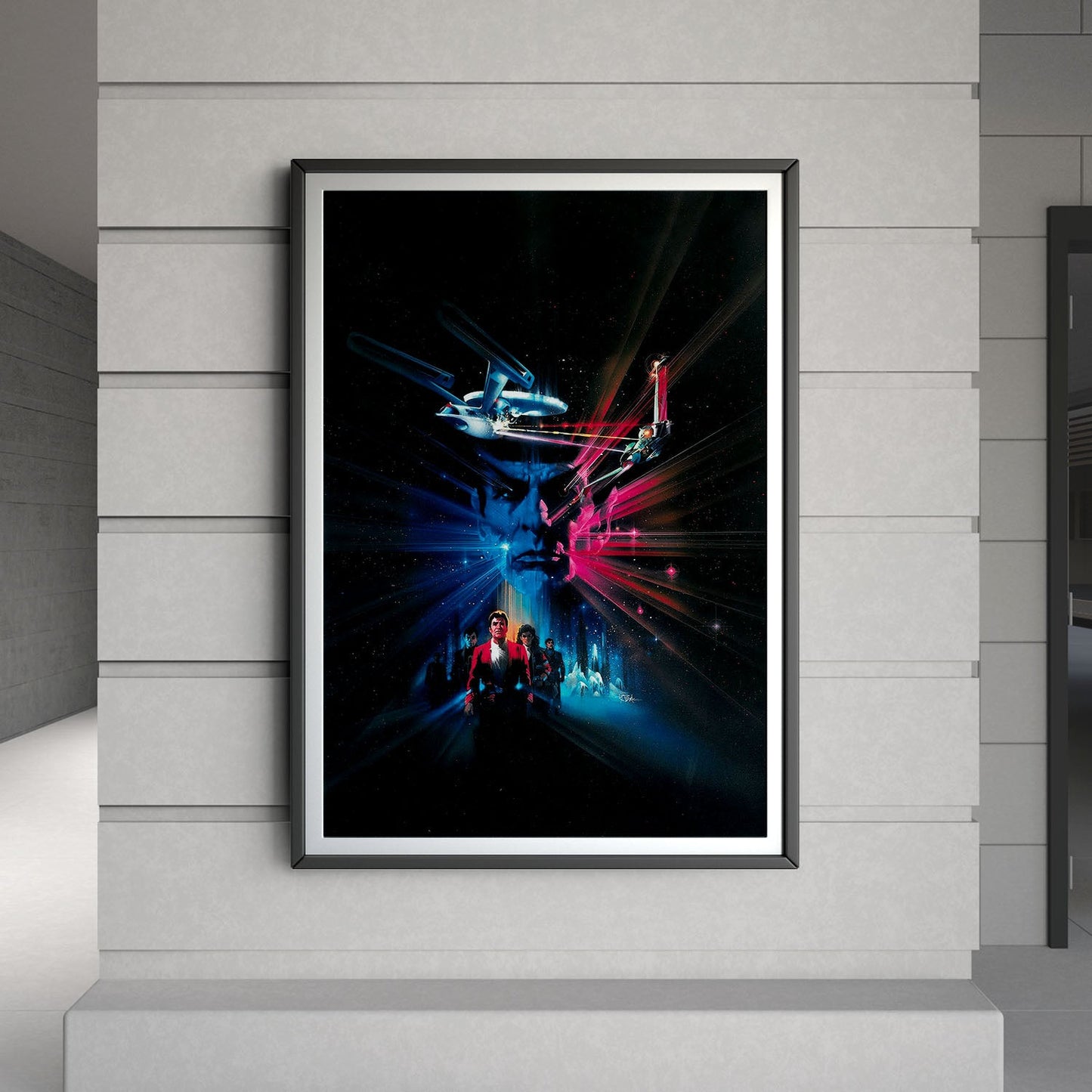 Flex Designs Poster Star Trek III The Search for Spock Textless 8 x 10" Home Goods - Movie 1984 Movie Poster