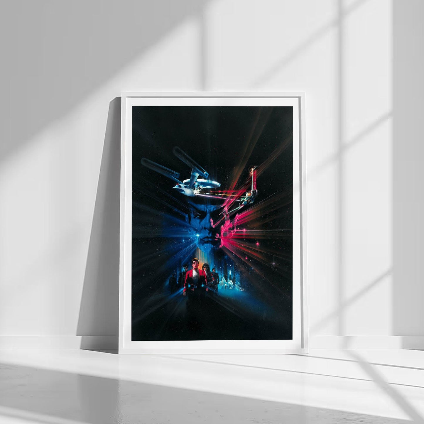 Flex Designs Poster Star Trek III The Search for Spock Textless 8 x 10" Home Goods - Movie 1984 Movie Poster