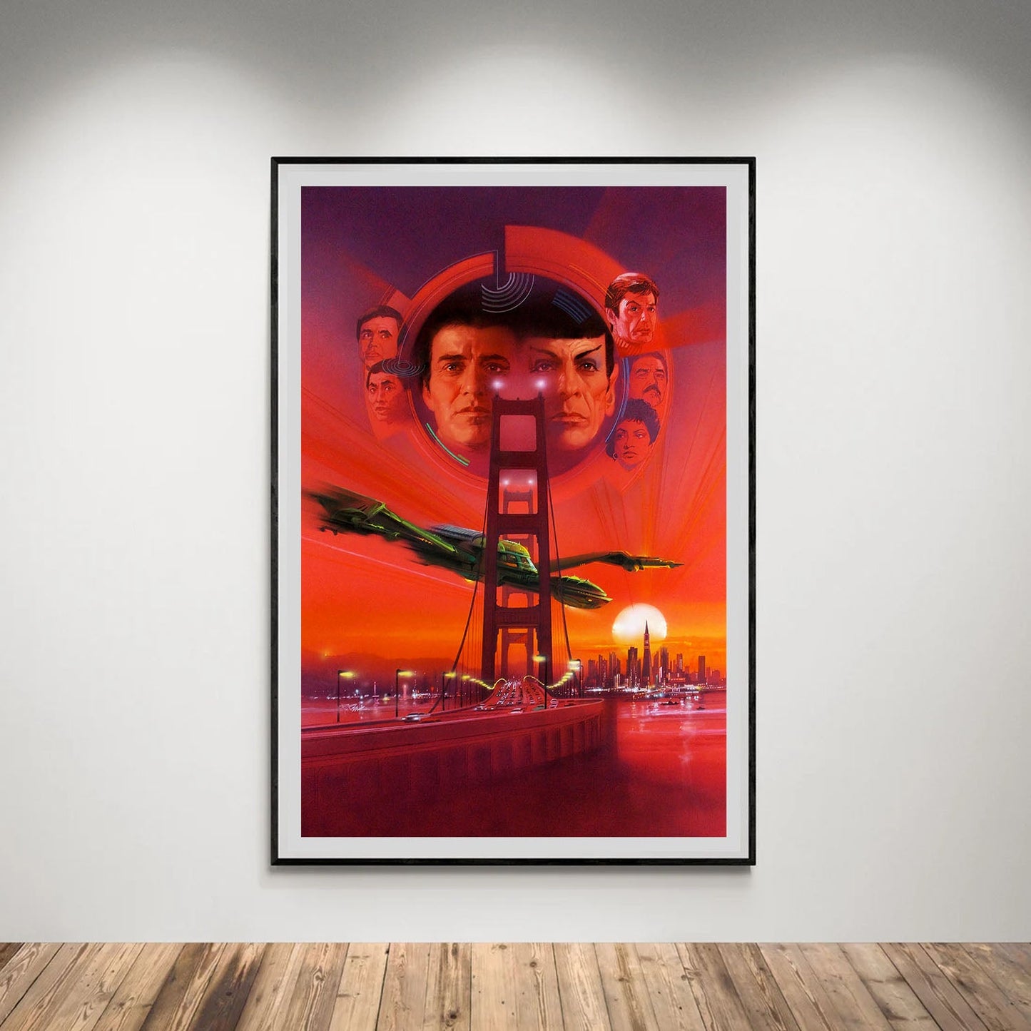 Flex Designs Poster Star Trek IV The Voyage Home Textless 5 x 7" Home Goods - Movie 1986 Movie Poster