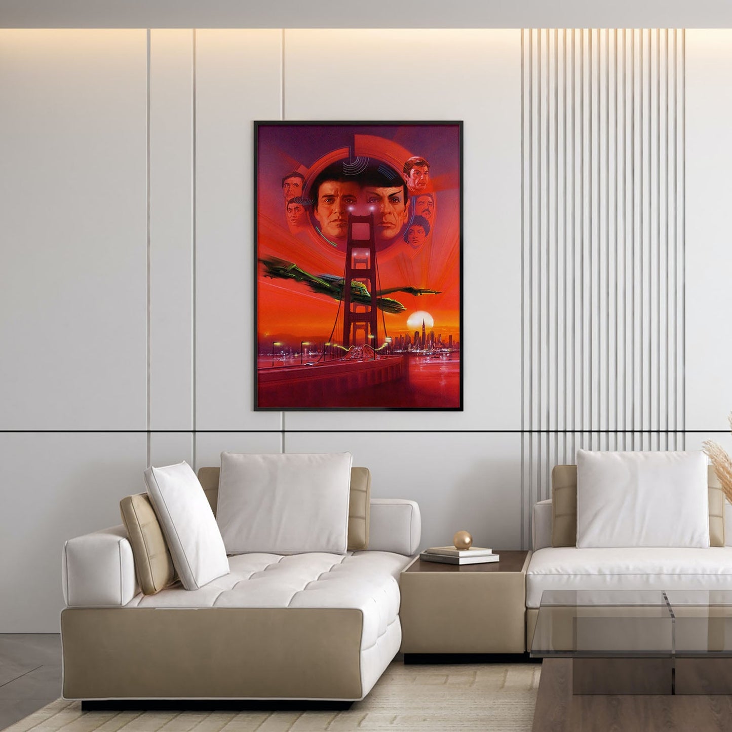 Flex Designs Poster Star Trek IV The Voyage Home Textless 5 x 7" Home Goods - Movie 1986 Movie Poster