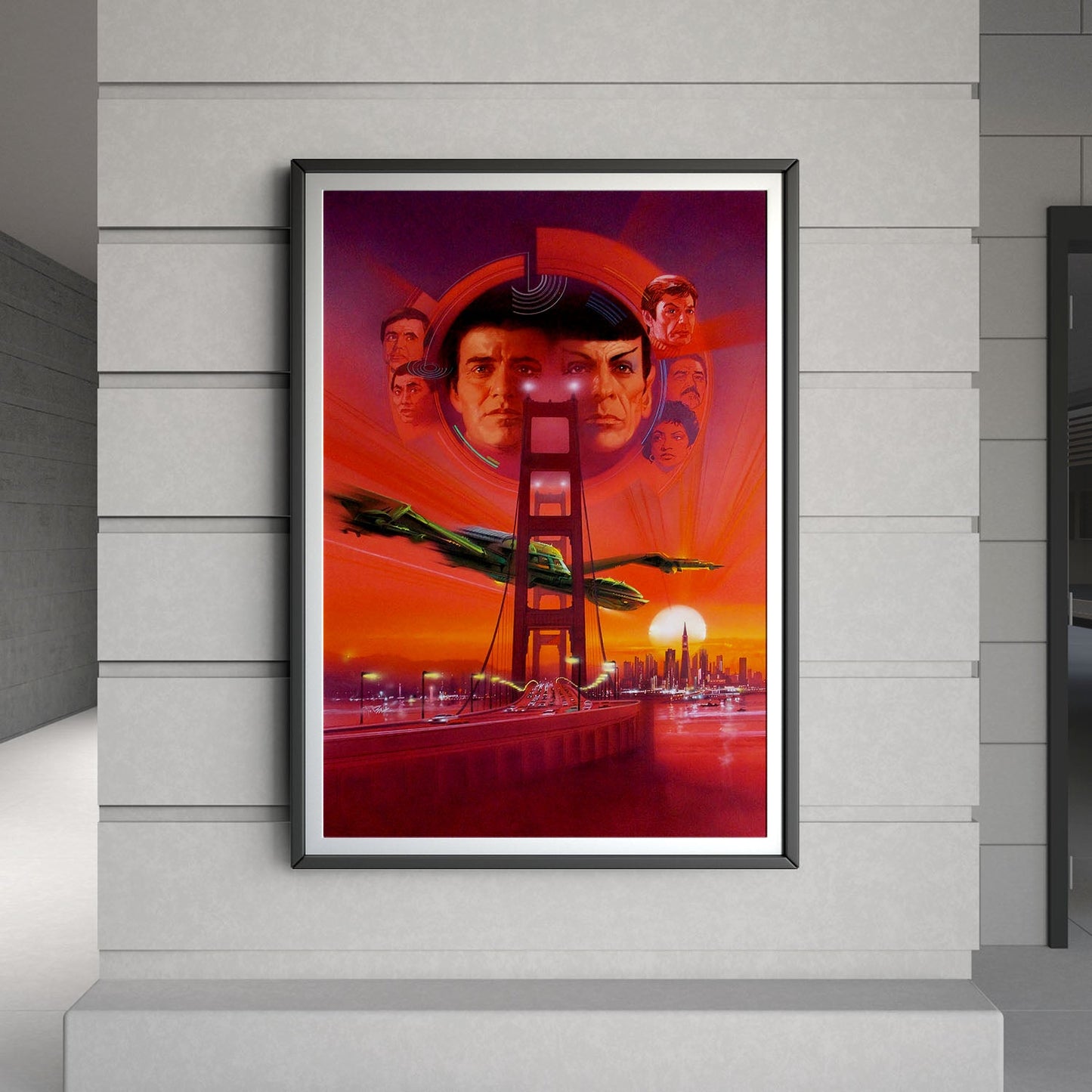 Flex Designs Poster Star Trek IV The Voyage Home Textless 8 x 10" Home Goods - Movie 1986 Movie Poster