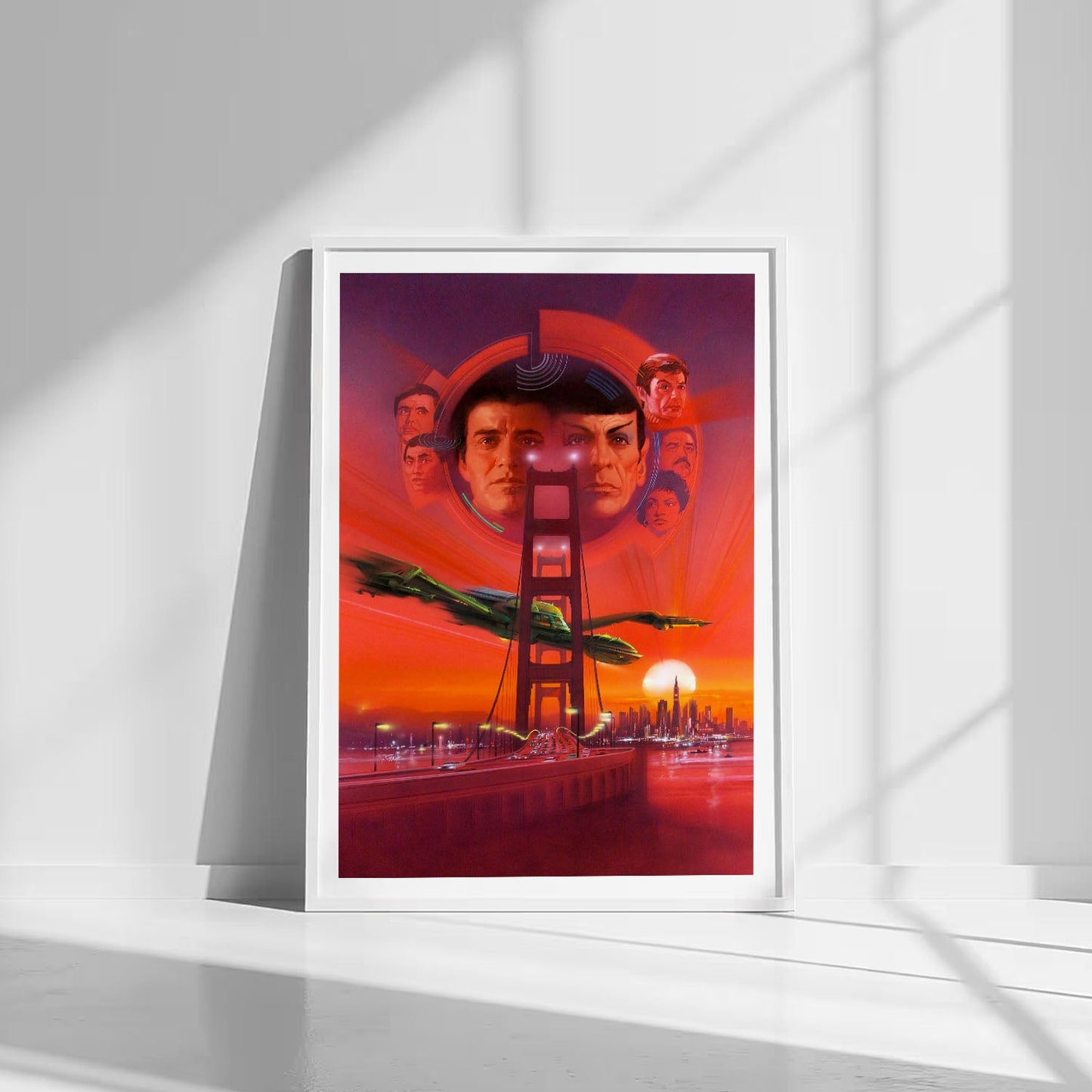Flex Designs Poster Star Trek IV The Voyage Home Textless 8 x 10" Home Goods - Movie 1986 Movie Poster