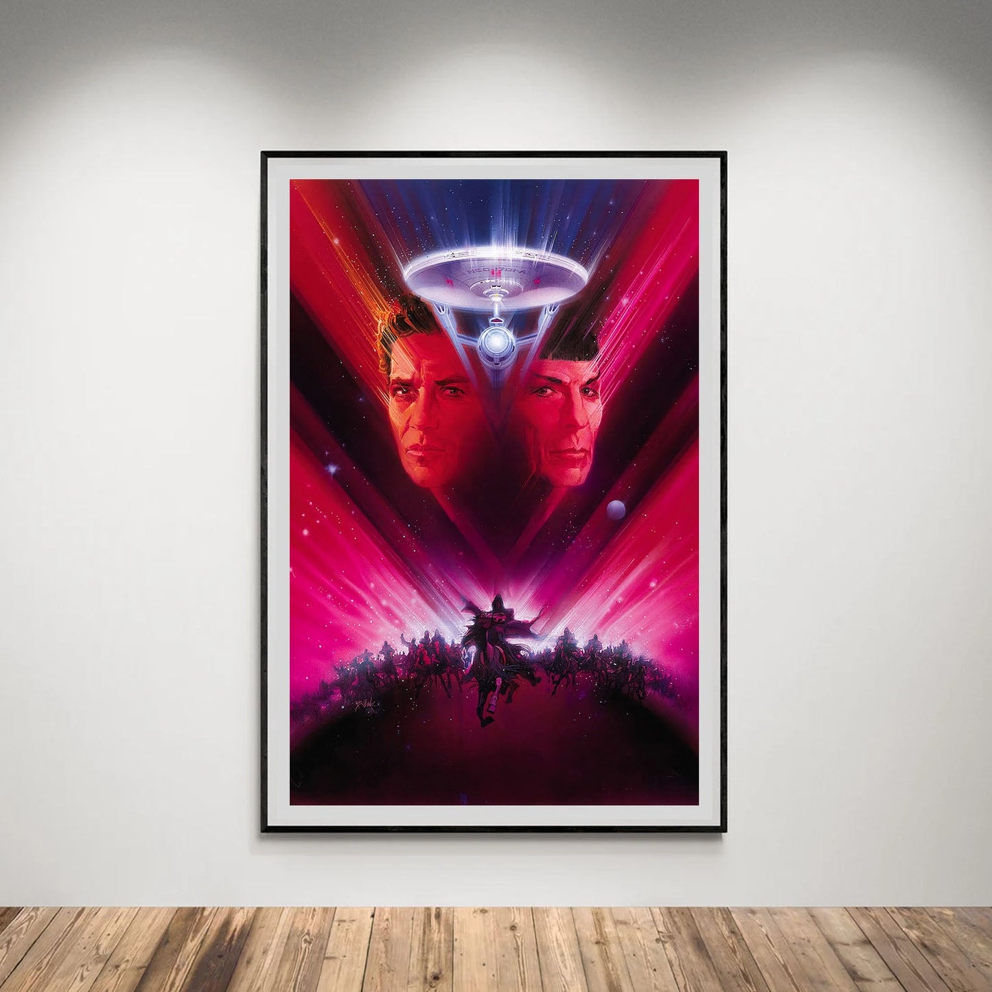 Flex Designs Poster Star Trek V The Final Frontier Textless 5 x 7" Home Goods - Movie 1989 Movie Poster