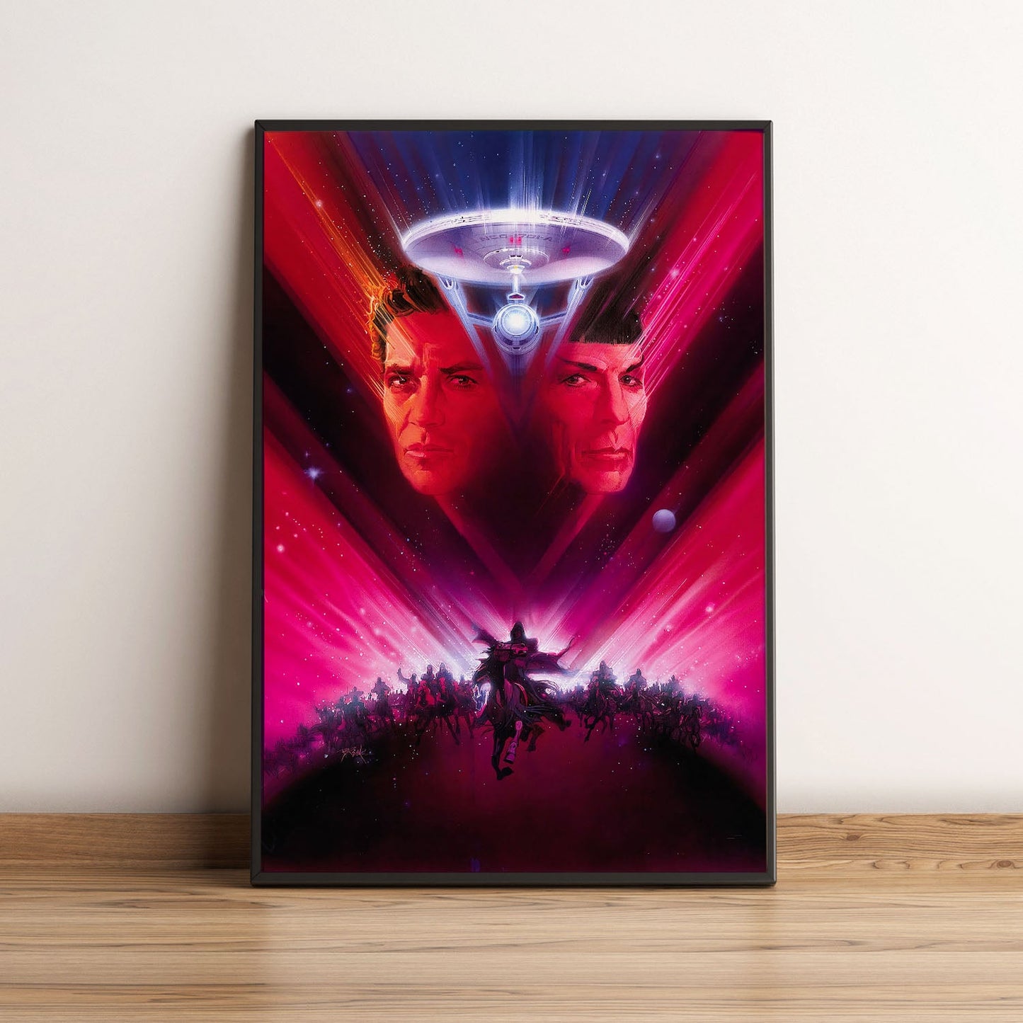Flex Designs Poster Star Trek V The Final Frontier Textless 5 x 7" Home Goods - Movie 1989 Movie Poster