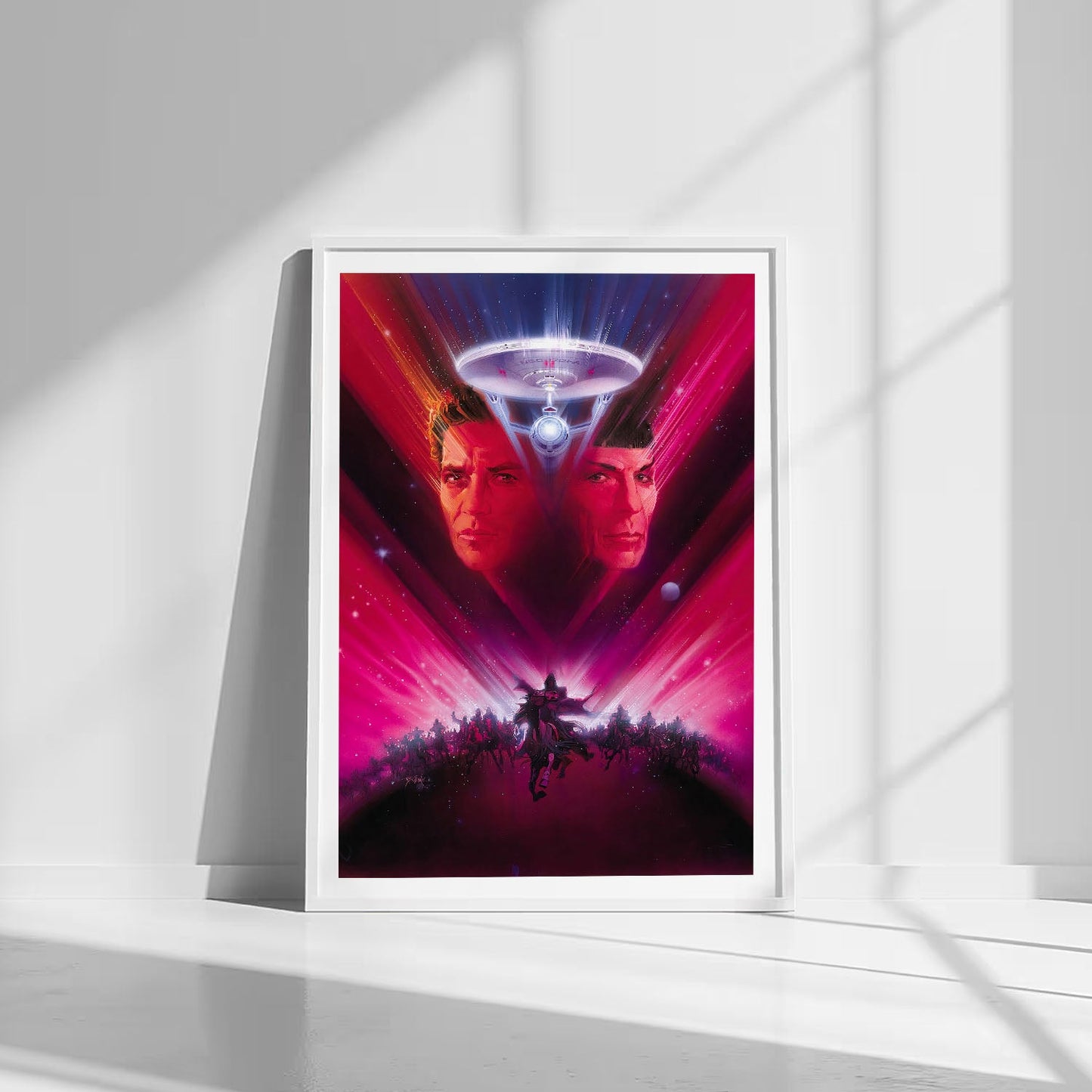 Flex Designs Poster Star Trek V The Final Frontier Textless 8 x 10" Home Goods - Movie 1989 Movie Poster
