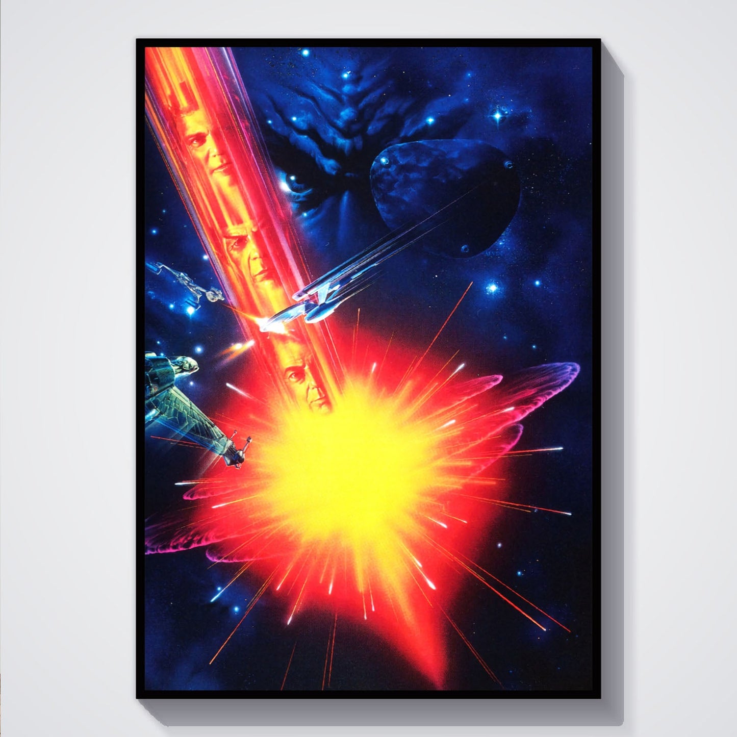 Flex Designs Poster Star Trek VI The Undiscovered Country Textless 5 x 7" Home Goods - Movie 1991 Movie Poster