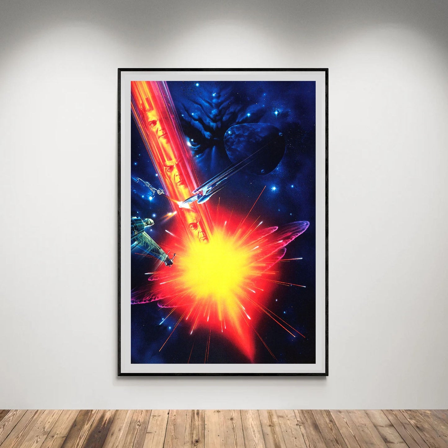 Flex Designs Poster Star Trek VI The Undiscovered Country Textless 5 x 7" Home Goods - Movie 1991 Movie Poster