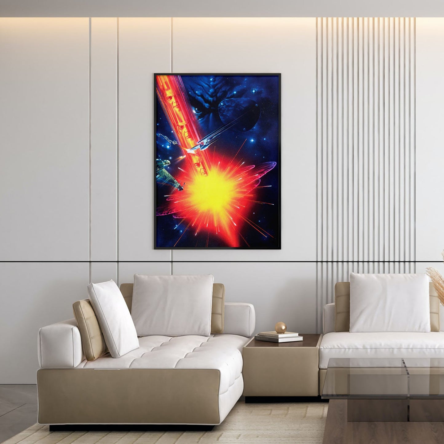 Flex Designs Poster Star Trek VI The Undiscovered Country Textless 5 x 7" Home Goods - Movie 1991 Movie Poster
