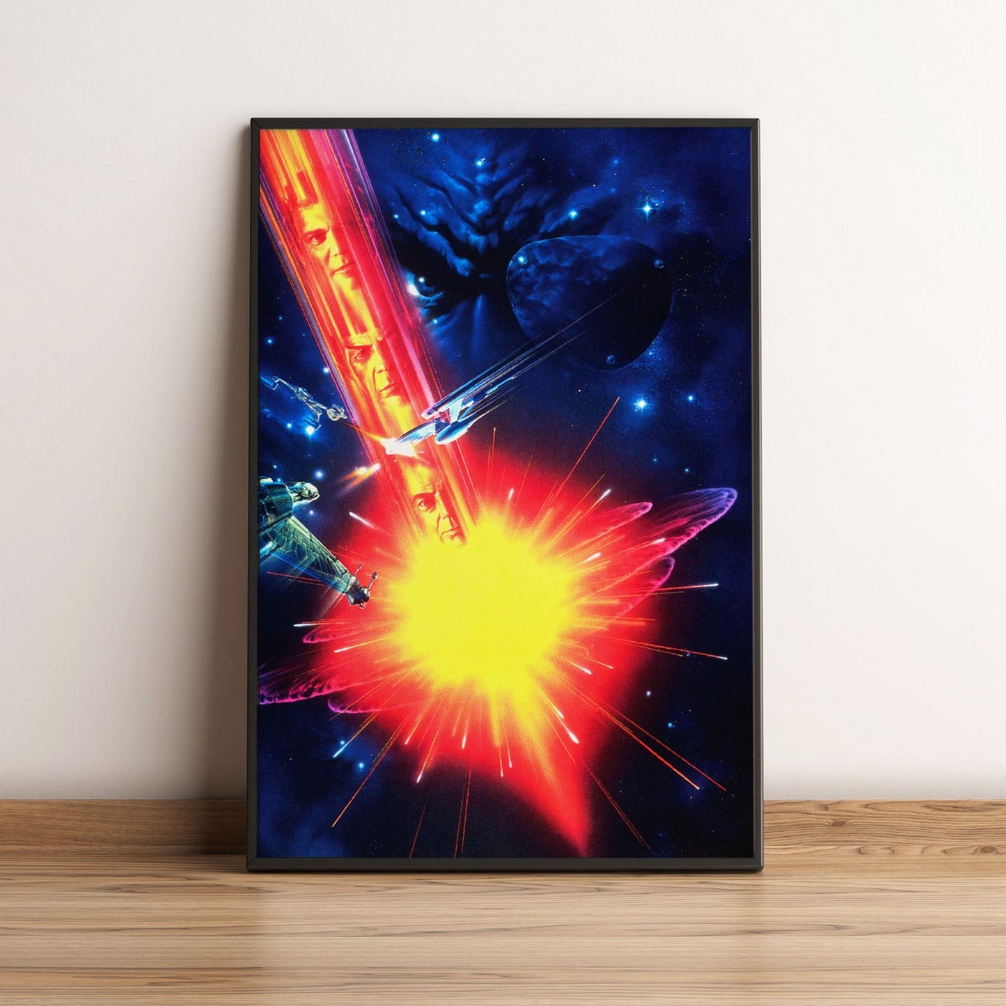 Flex Designs Poster Star Trek VI The Undiscovered Country Textless 5 x 7" Home Goods - Movie 1991 Movie Poster