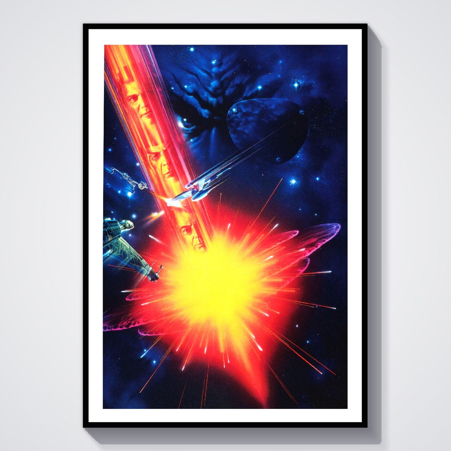 Flex Designs Poster Star Trek VI The Undiscovered Country Textless 8 x 10" Home Goods - Movie 1991 Movie Poster