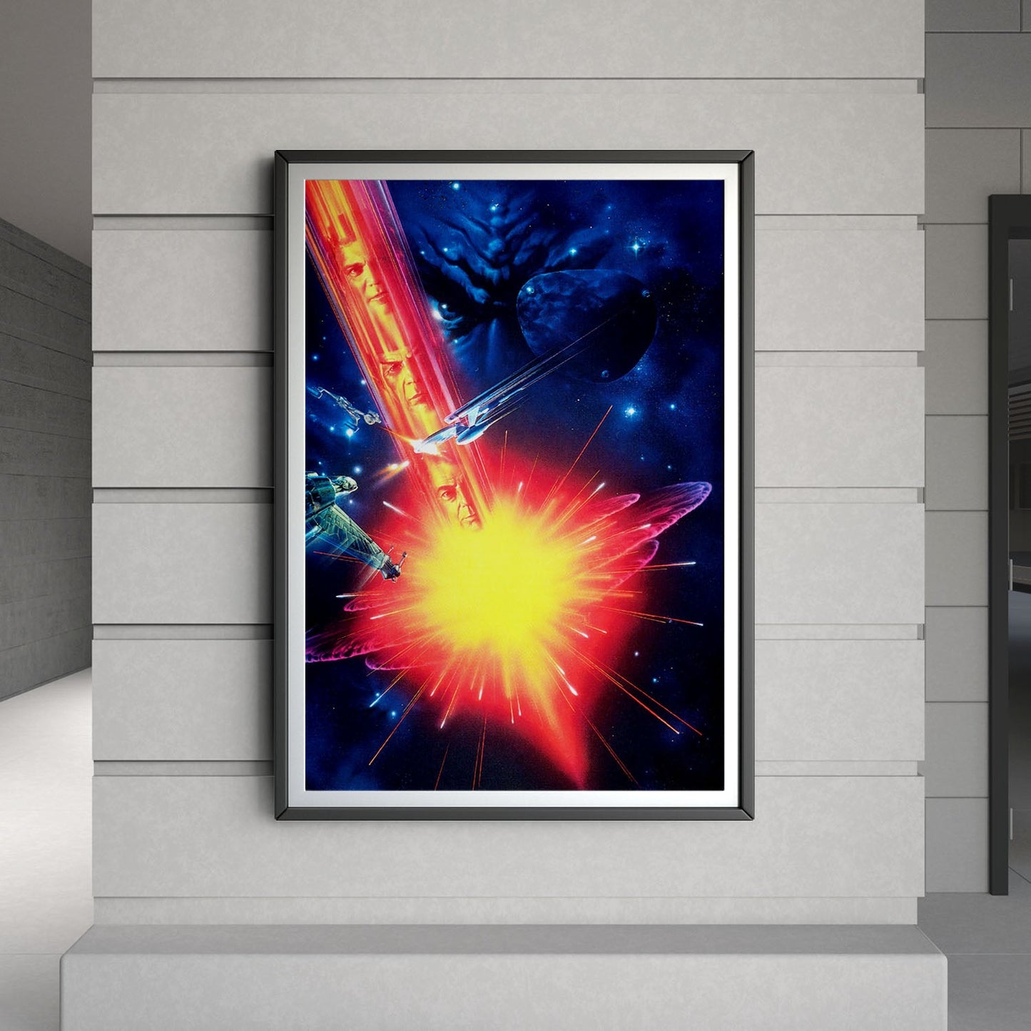 Flex Designs Poster Star Trek VI The Undiscovered Country Textless 8 x 10" Home Goods - Movie 1991 Movie Poster