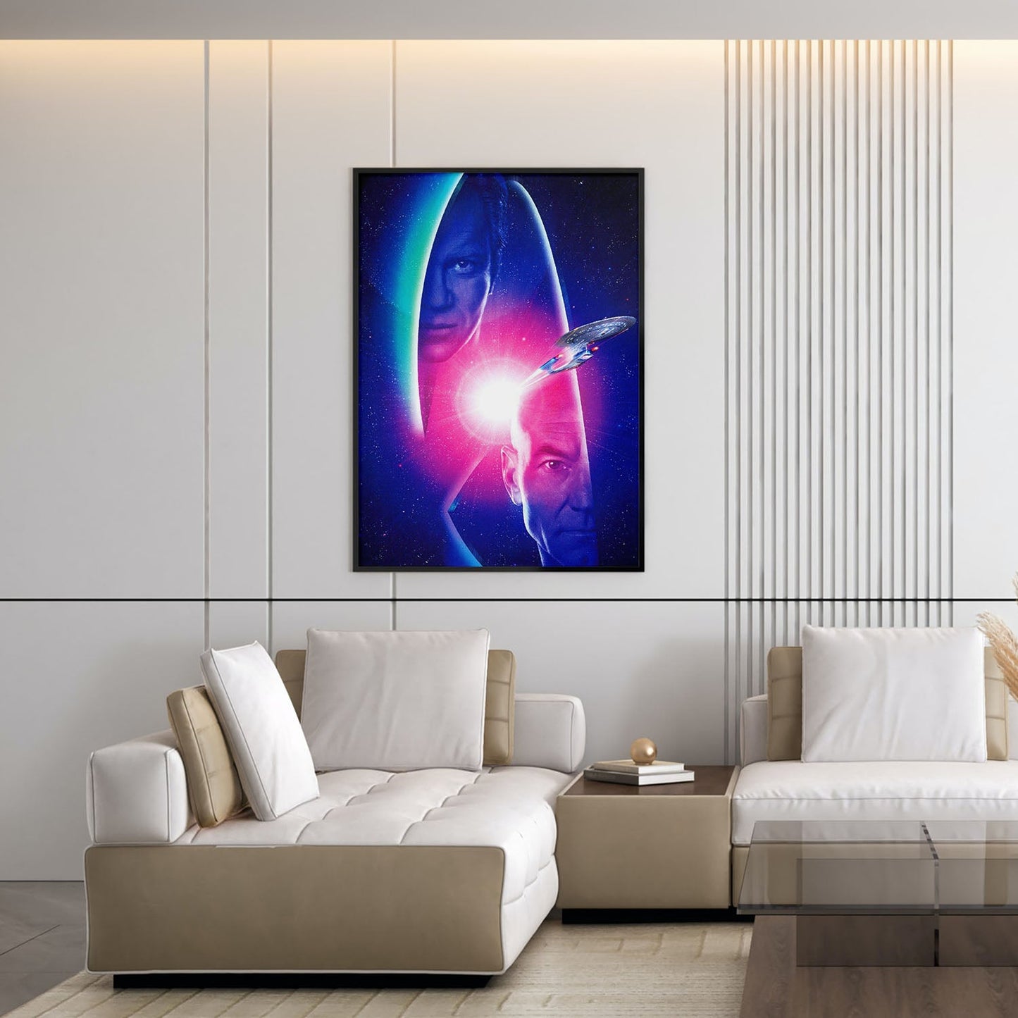 Flex Designs Poster Star Trek Generations Textless 5 x 7" Home Goods - Movie 1994 Movie Poster