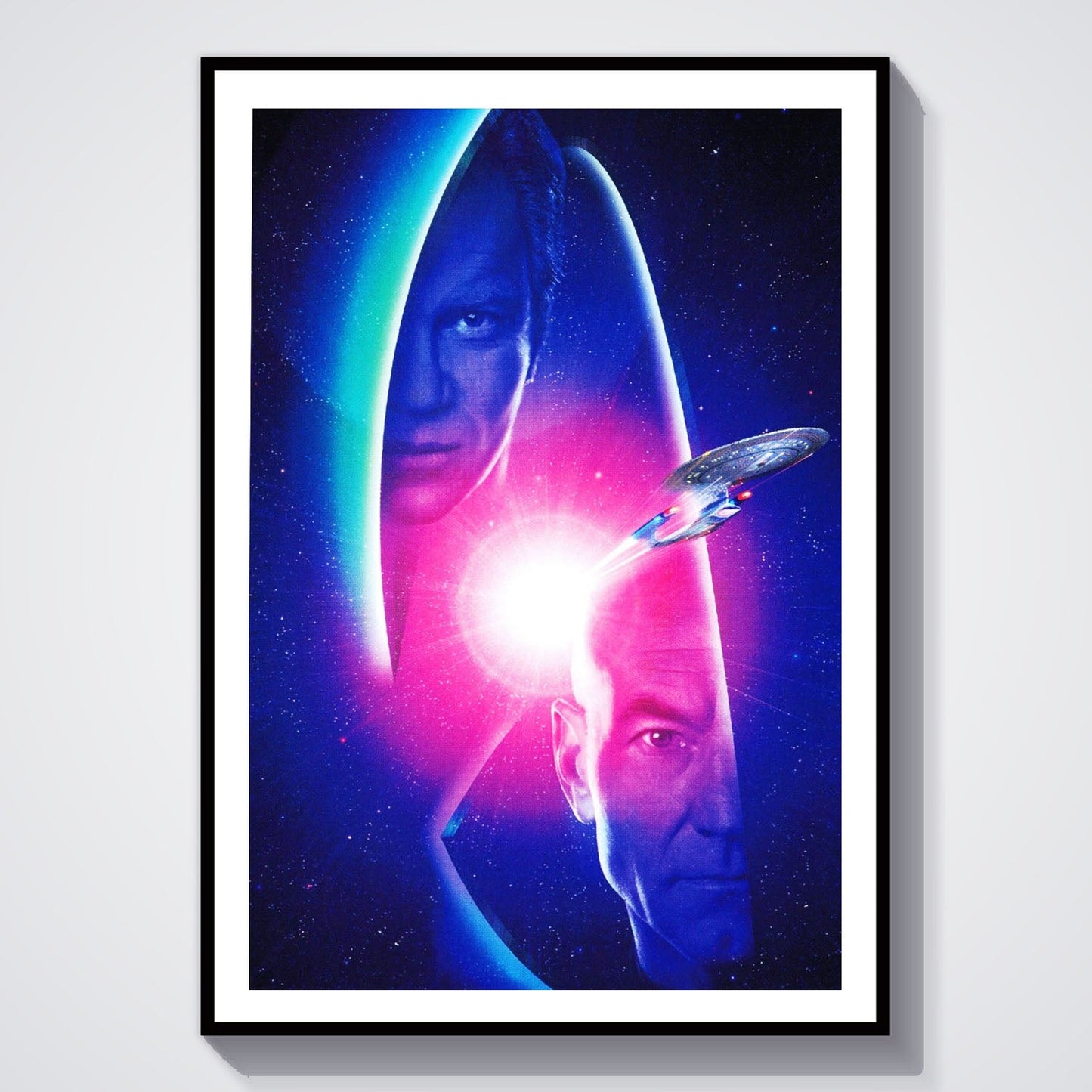 Flex Designs Poster Star Trek Generations Textless 8 x 10" Home Goods - Movie 1994 Movie Poster