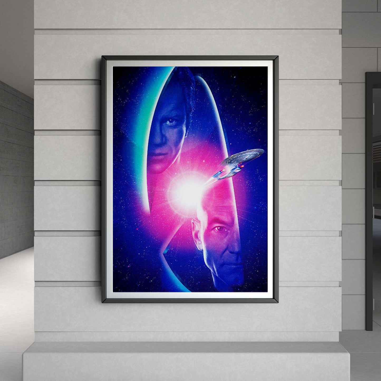 Flex Designs Poster Star Trek Generations Textless 8 x 10" Home Goods - Movie 1994 Movie Poster
