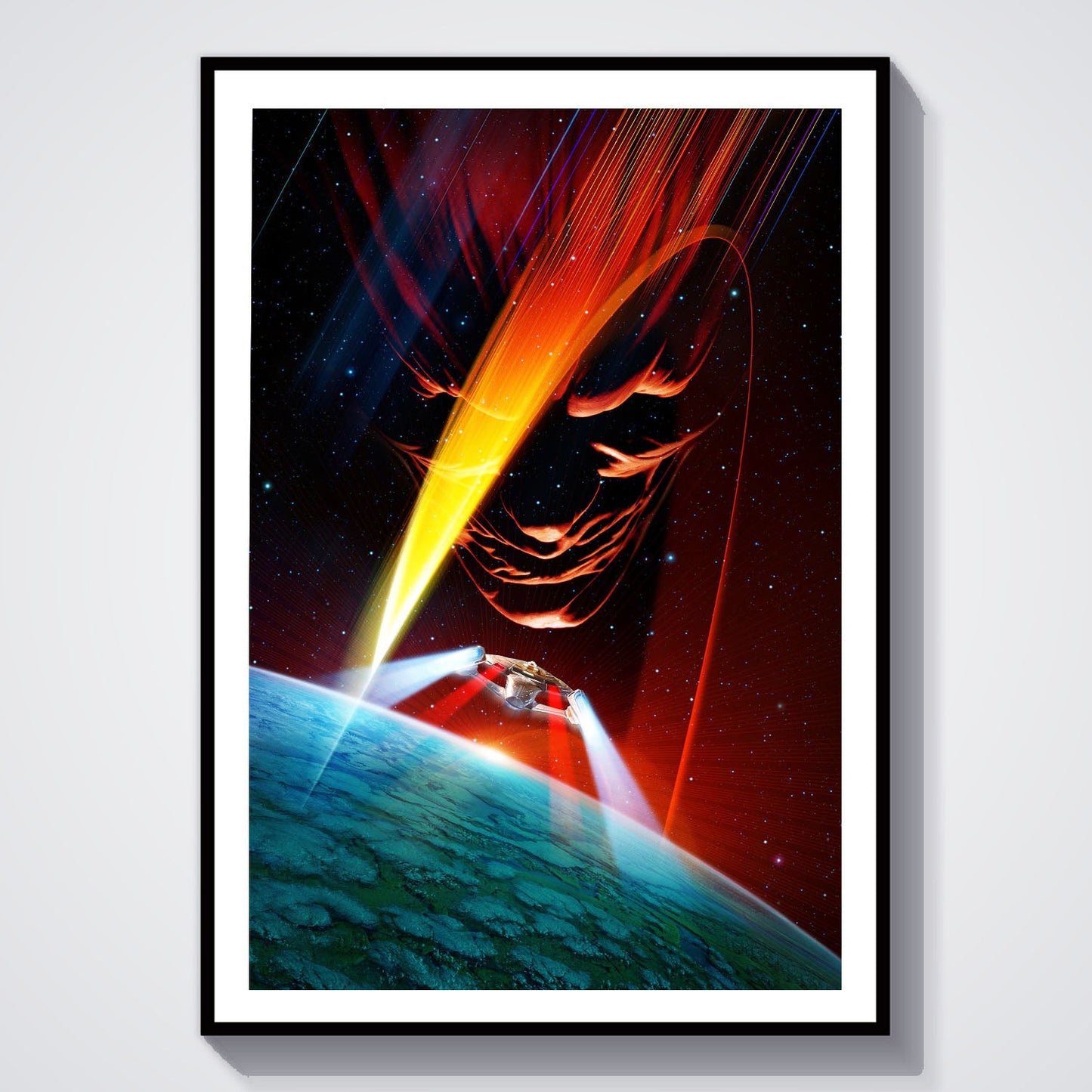 Flex Designs Poster Star Trek Insurrection Textless 8 x 10" Home Goods - Movie 1998 Movie Poster