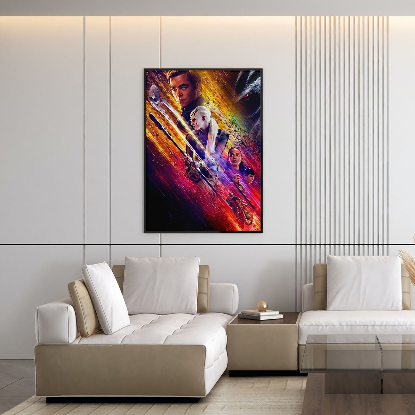 Flex Designs Poster Star Trek Beyond Textless 5 x 7" Home Goods - Movie 2016 Movie Poster