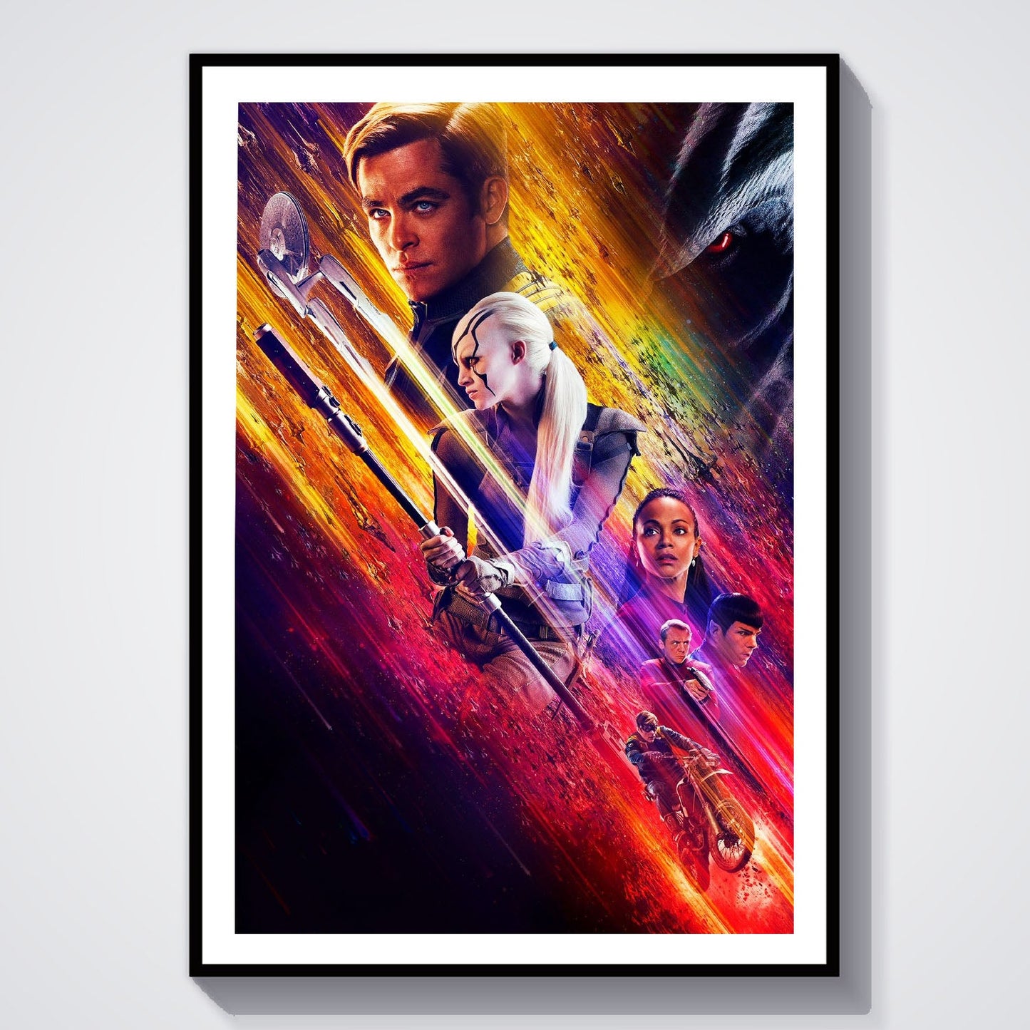 Flex Designs Poster Star Trek Beyond Textless 8 x 10" Home Goods - Movie 2016 Movie Poster