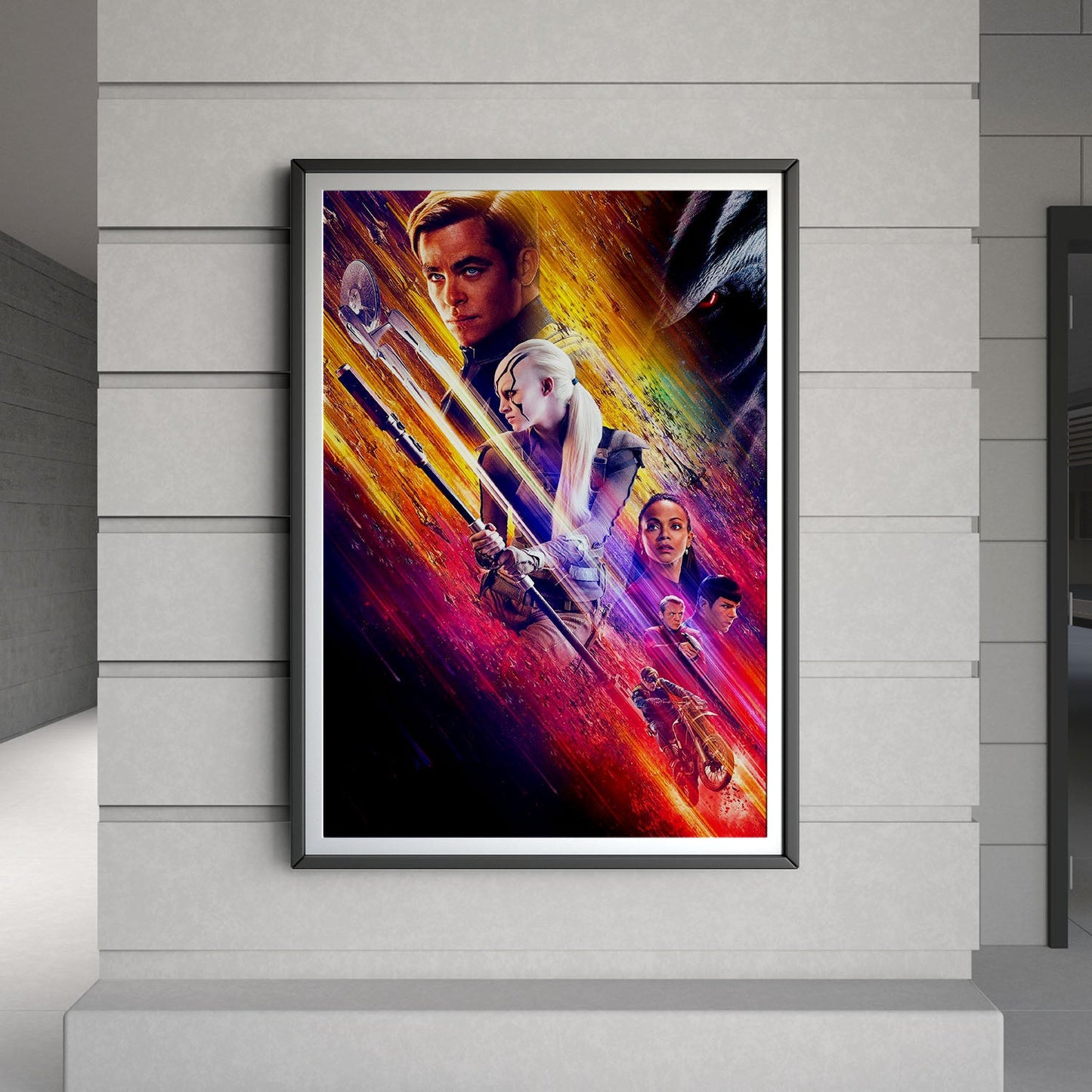 Flex Designs Poster Star Trek Beyond Textless 8 x 10" Home Goods - Movie 2016 Movie Poster