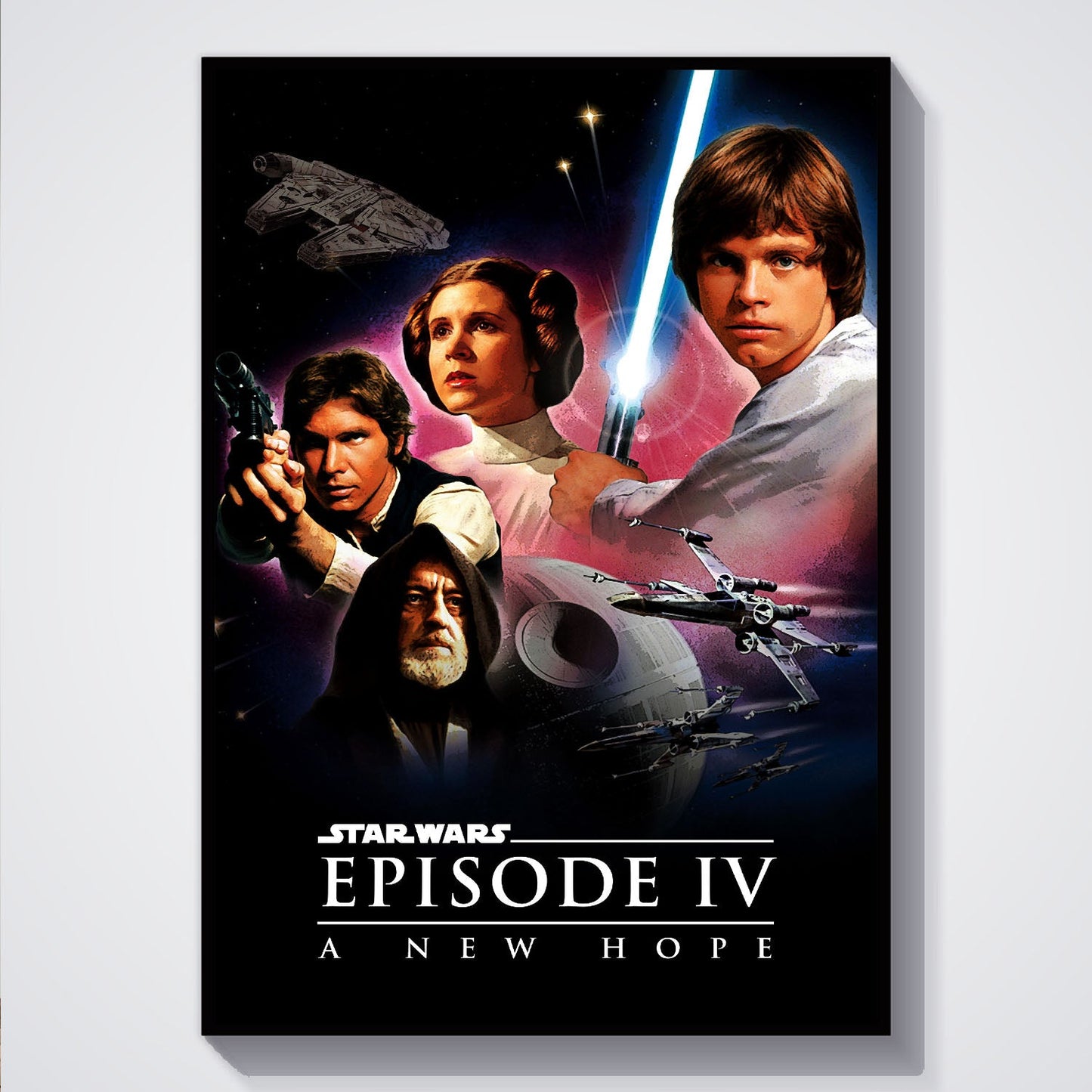 Flex Designs Poster Star Wars Episode IV - A New Hope 5 x 7" Home Goods - Movie 1977 Movie Poster