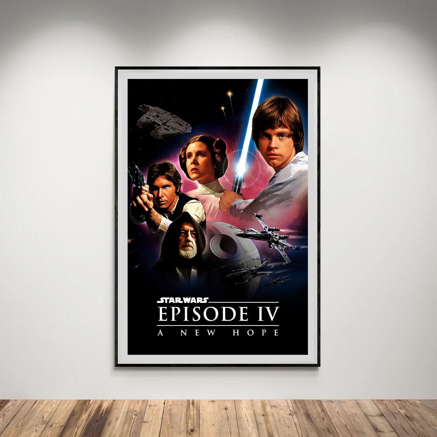 Flex Designs Poster Star Wars Episode IV - A New Hope 5 x 7" Home Goods - Movie 1977 Movie Poster