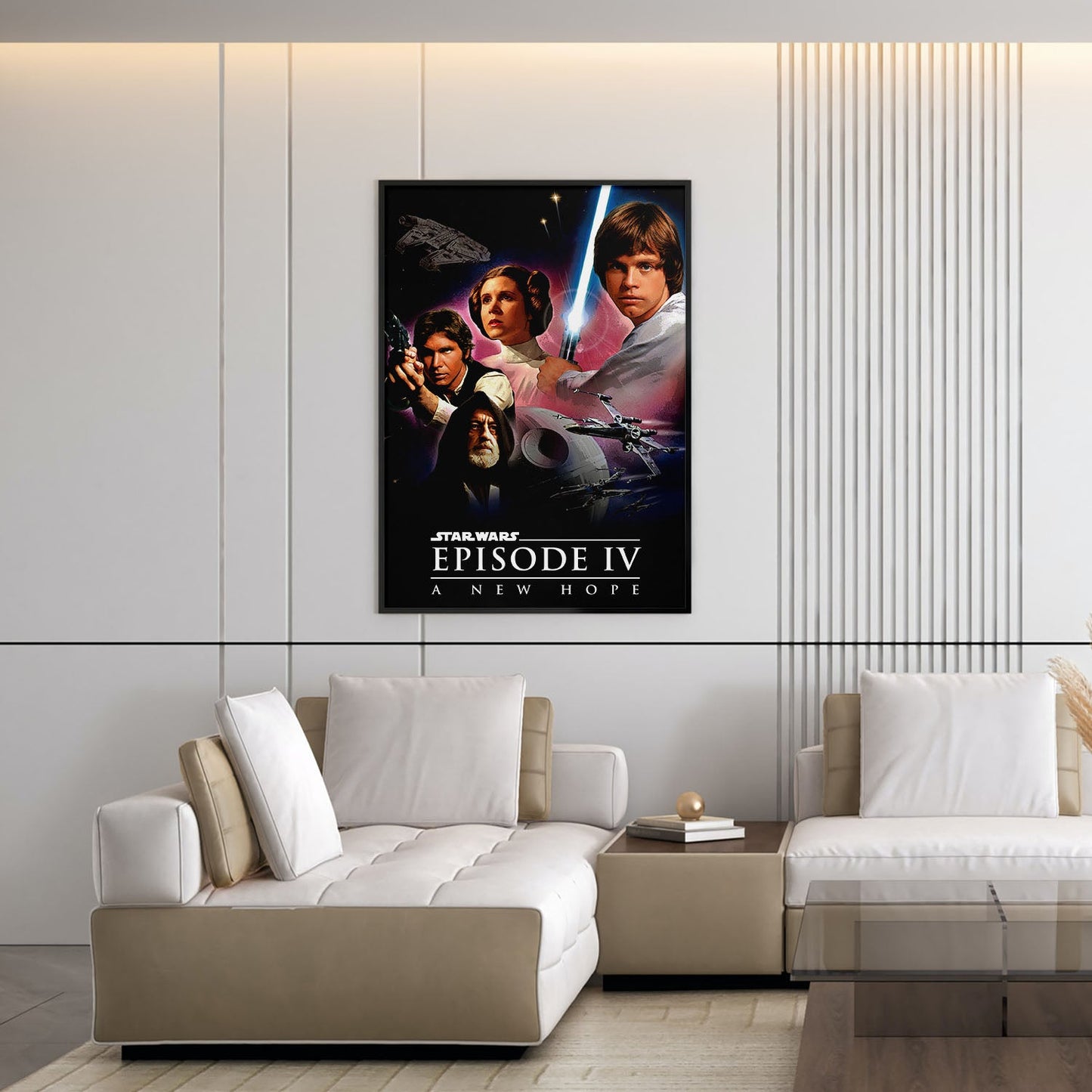 Flex Designs Poster Star Wars Episode IV - A New Hope 5 x 7" Home Goods - Movie 1977 Movie Poster
