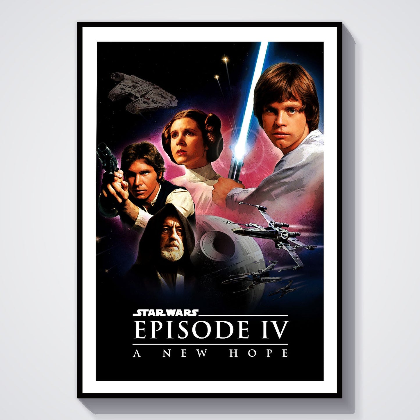 Flex Designs Poster Star Wars Episode IV - A New Hope 8 x 10" Home Goods - Movie 1977 Movie Poster