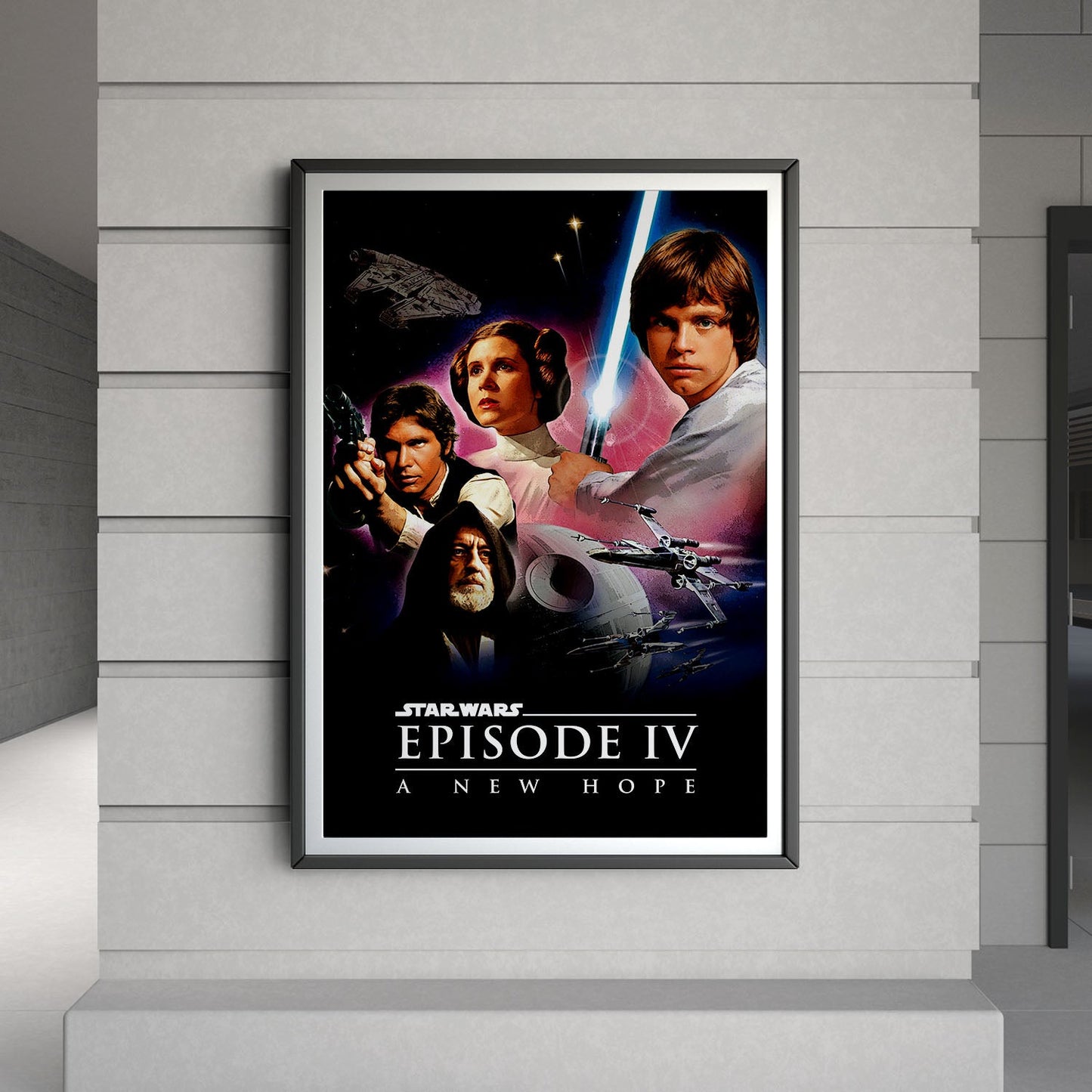 Flex Designs Poster Star Wars Episode IV - A New Hope 8 x 10" Home Goods - Movie 1977 Movie Poster