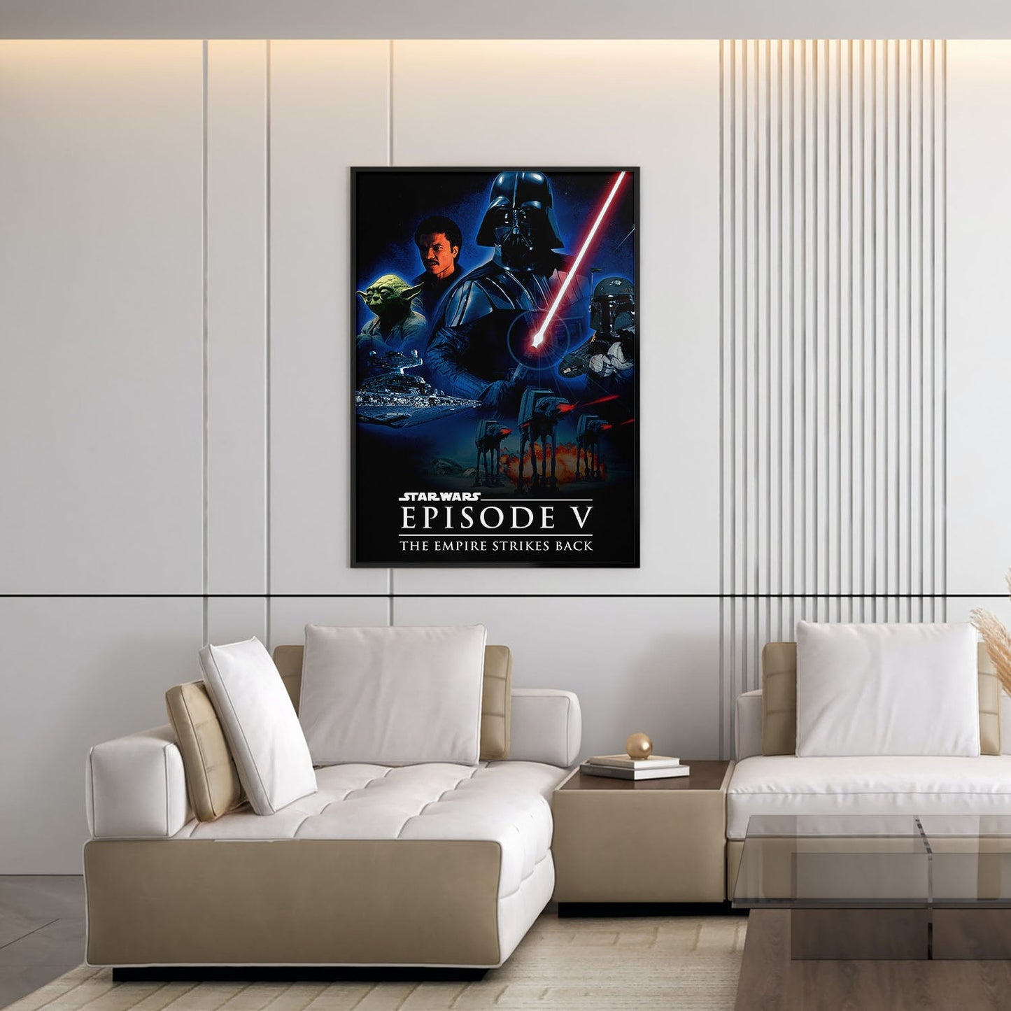 Flex Designs Poster Star Wars Episode V - The Empire Strikes Back 5 x 7" Home Goods - Movie 1980 Movie Poster