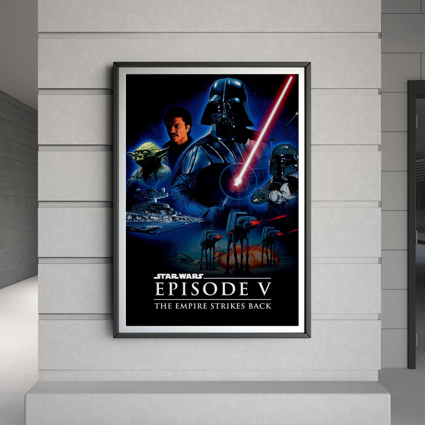 Flex Designs Poster Star Wars Episode V - The Empire Strikes Back 8 x 10" Home Goods - Movie 1980 Movie Poster