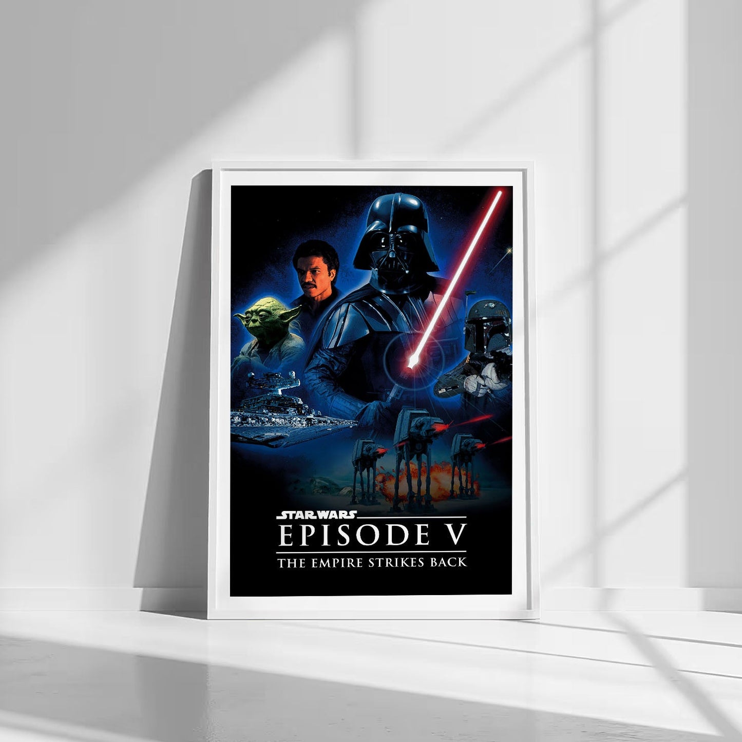 Flex Designs Poster Star Wars Episode V - The Empire Strikes Back 8 x 10" Home Goods - Movie 1980 Movie Poster