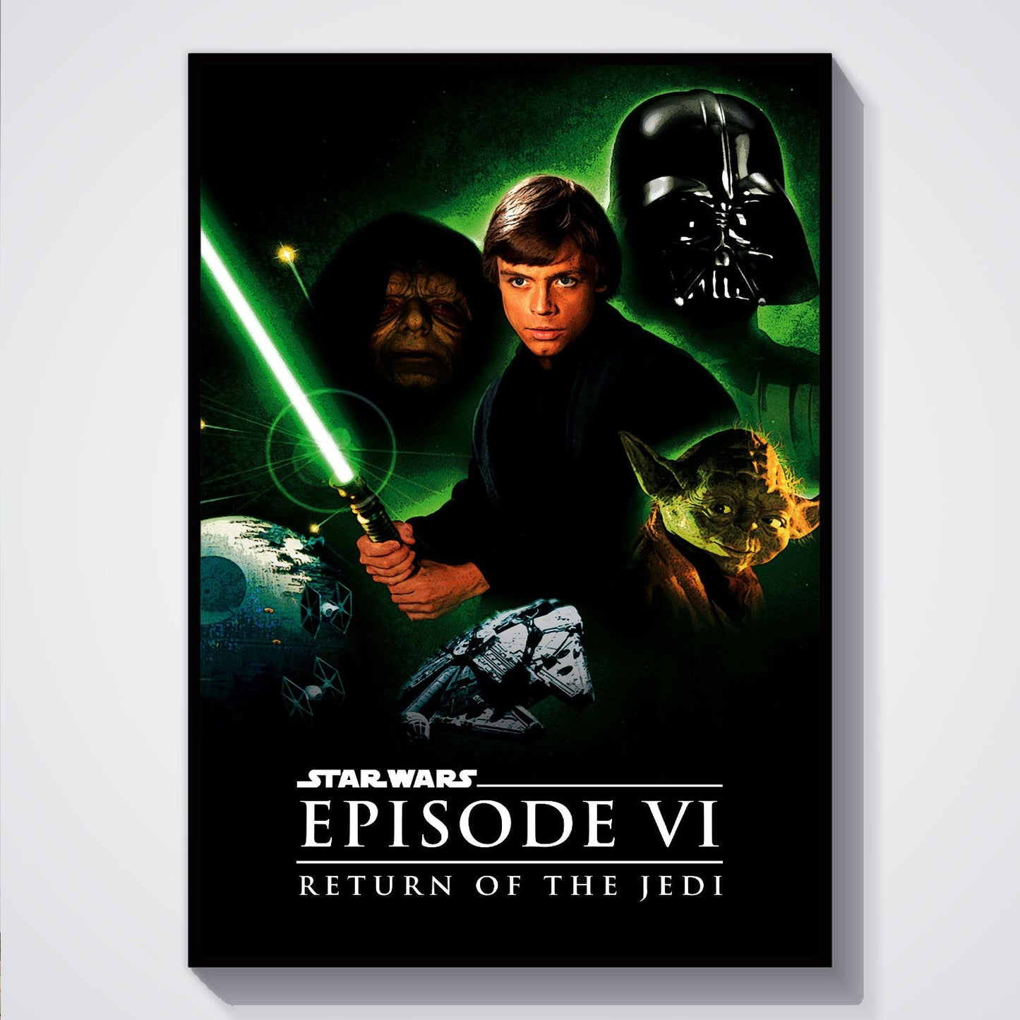 Flex Designs Poster Star Wars Episode VI - Return of the Jedi 5 x 7" Home Goods - Movie 1983 Movie Poster