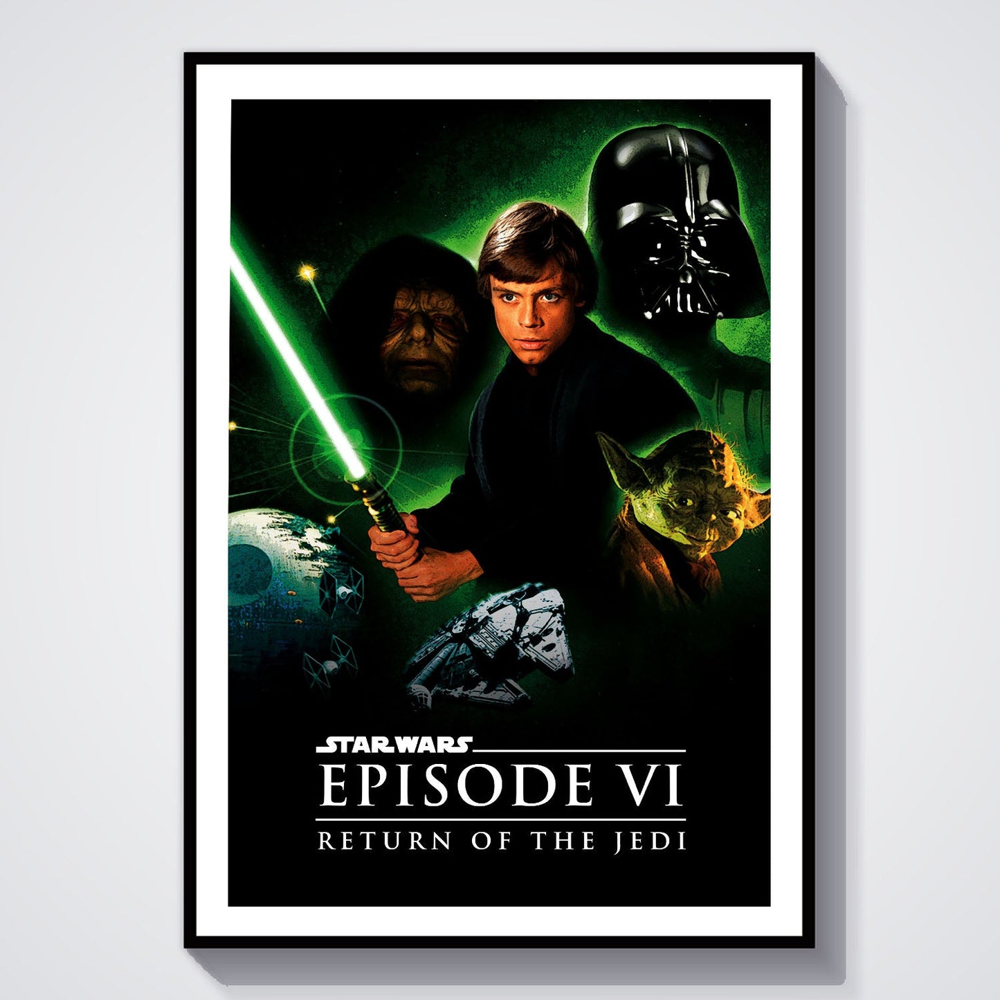 Flex Designs Poster Star Wars Episode VI - Return of the Jedi 8 x 10" Home Goods - Movie 1983 Movie Poster