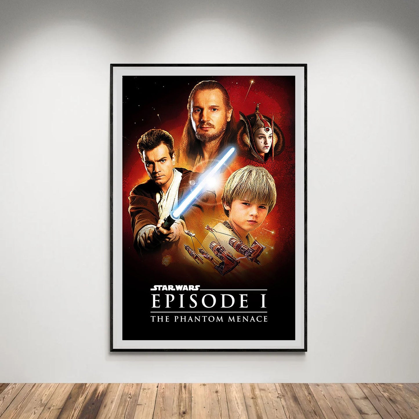 Flex Designs Poster Star Wars Episode I - The Phantom Menace 5 x 7" Home Goods - Movie 1999 Movie Poster