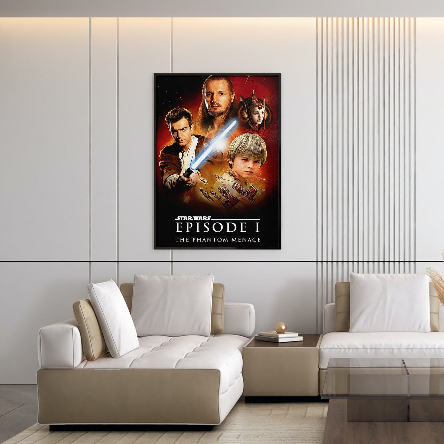 Flex Designs Poster Star Wars Episode I - The Phantom Menace 5 x 7" Home Goods - Movie 1999 Movie Poster