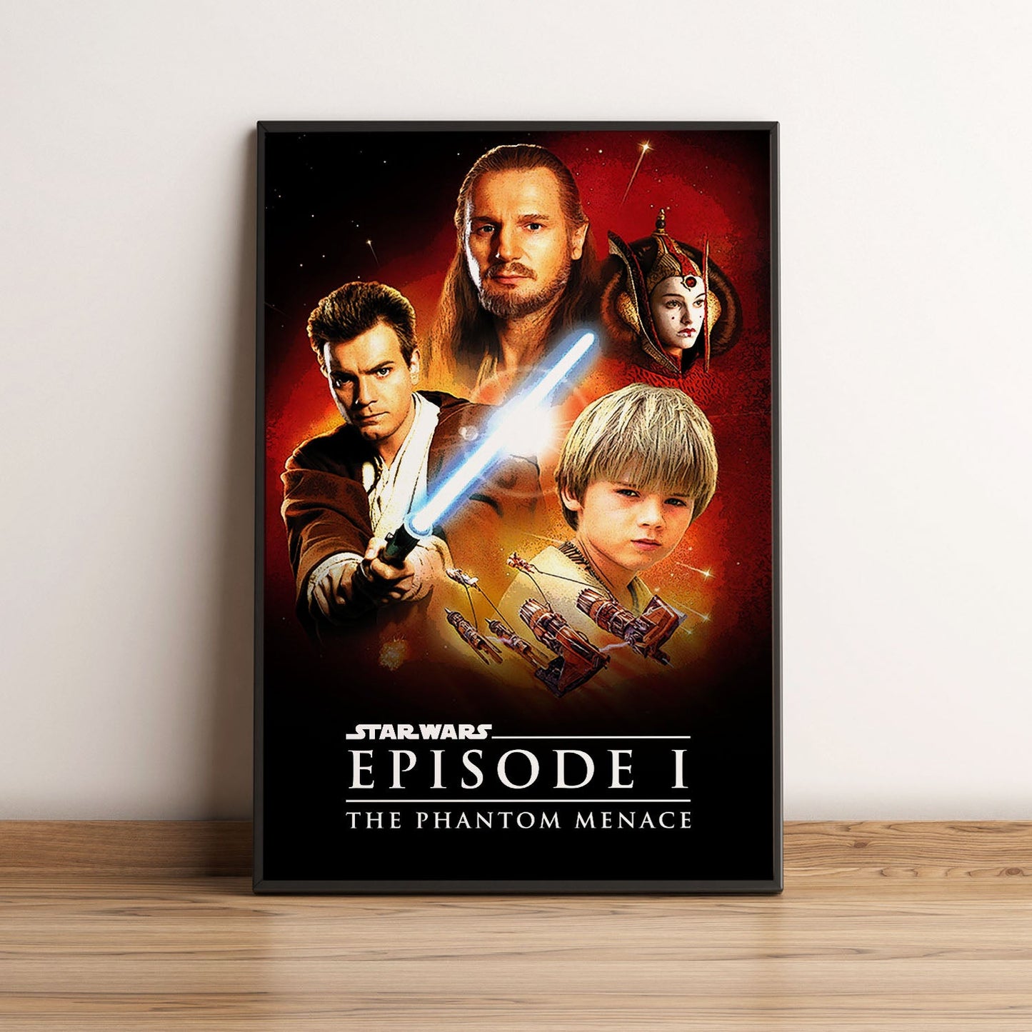 Flex Designs Poster Star Wars Episode I - The Phantom Menace 5 x 7" Home Goods - Movie 1999 Movie Poster