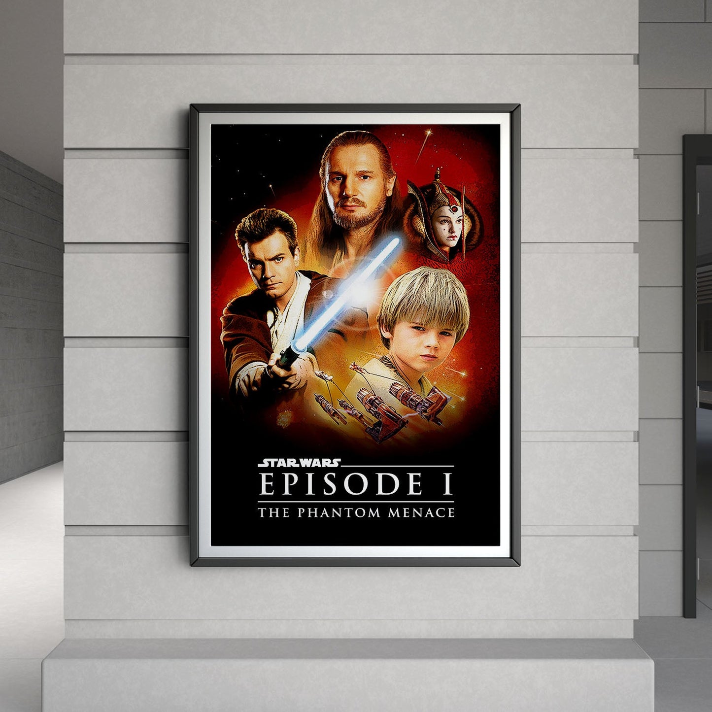 Flex Designs Poster Star Wars Episode I - The Phantom Menace 8 x 10" Home Goods - Movie 1999 Movie Poster