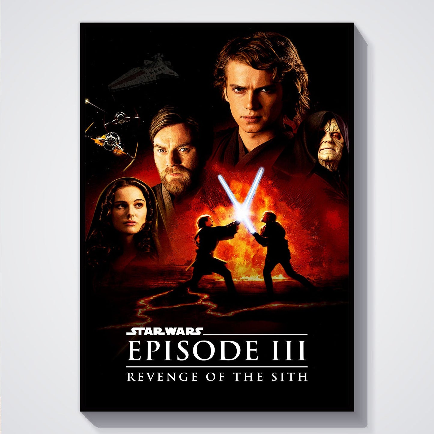 Flex Designs Poster Star Wars Episode III - Revenge of the Sith 5 x 7" Home Goods - Movie 2005 Movie Poster