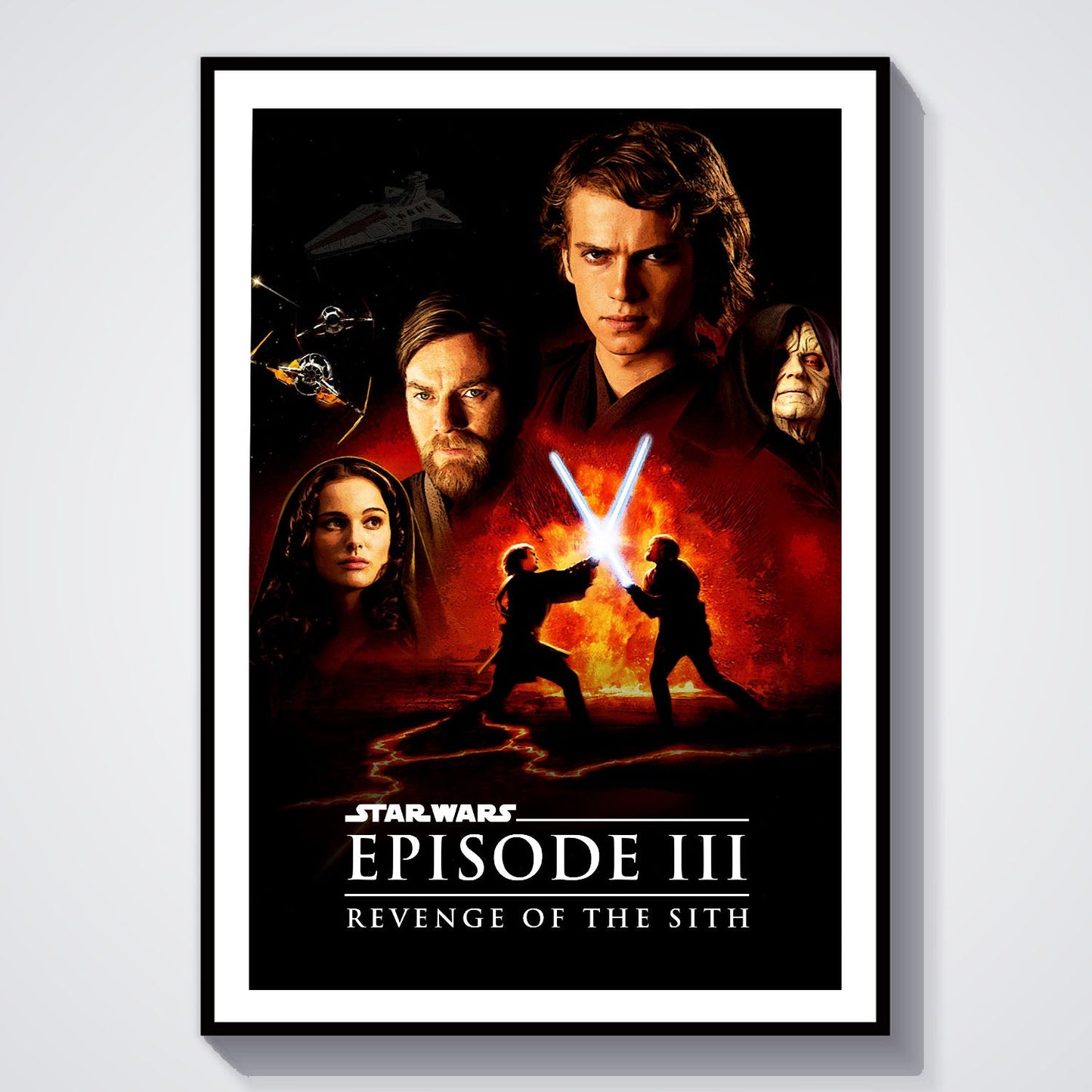 Flex Designs Poster Star Wars Episode III - Revenge of the Sith 8 x 10" Home Goods - Movie 2005 Movie Poster