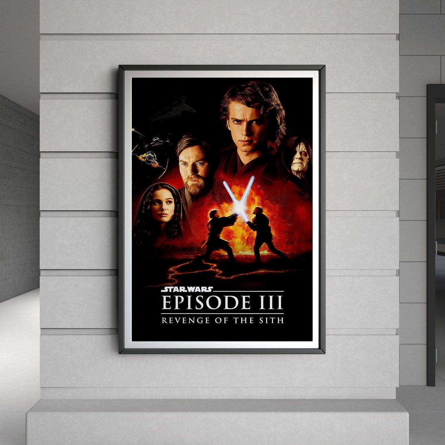 Flex Designs Poster Star Wars Episode III - Revenge of the Sith 8 x 10" Home Goods - Movie 2005 Movie Poster