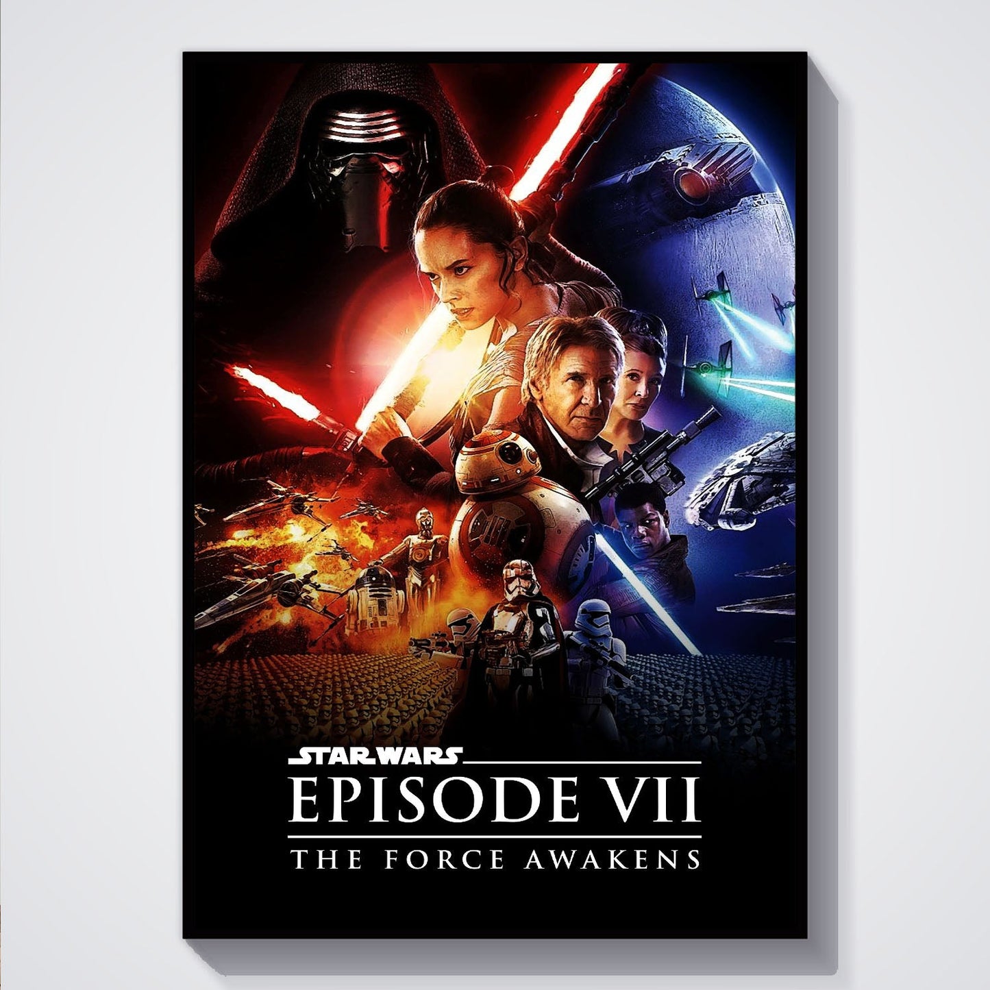 Flex Designs Poster Star Wars Episode VII - The Force Awakens 5 x 7" Home Goods - Movie 2015 Movie Poster