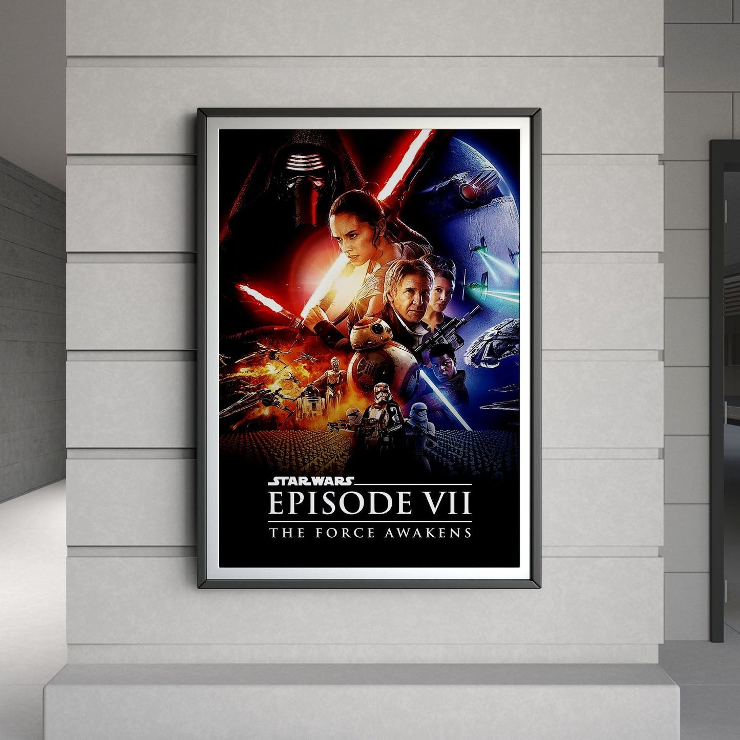 Flex Designs Poster Star Wars Episode VII - The Force Awakens 8 x 10" Home Goods - Movie 2015 Movie Poster