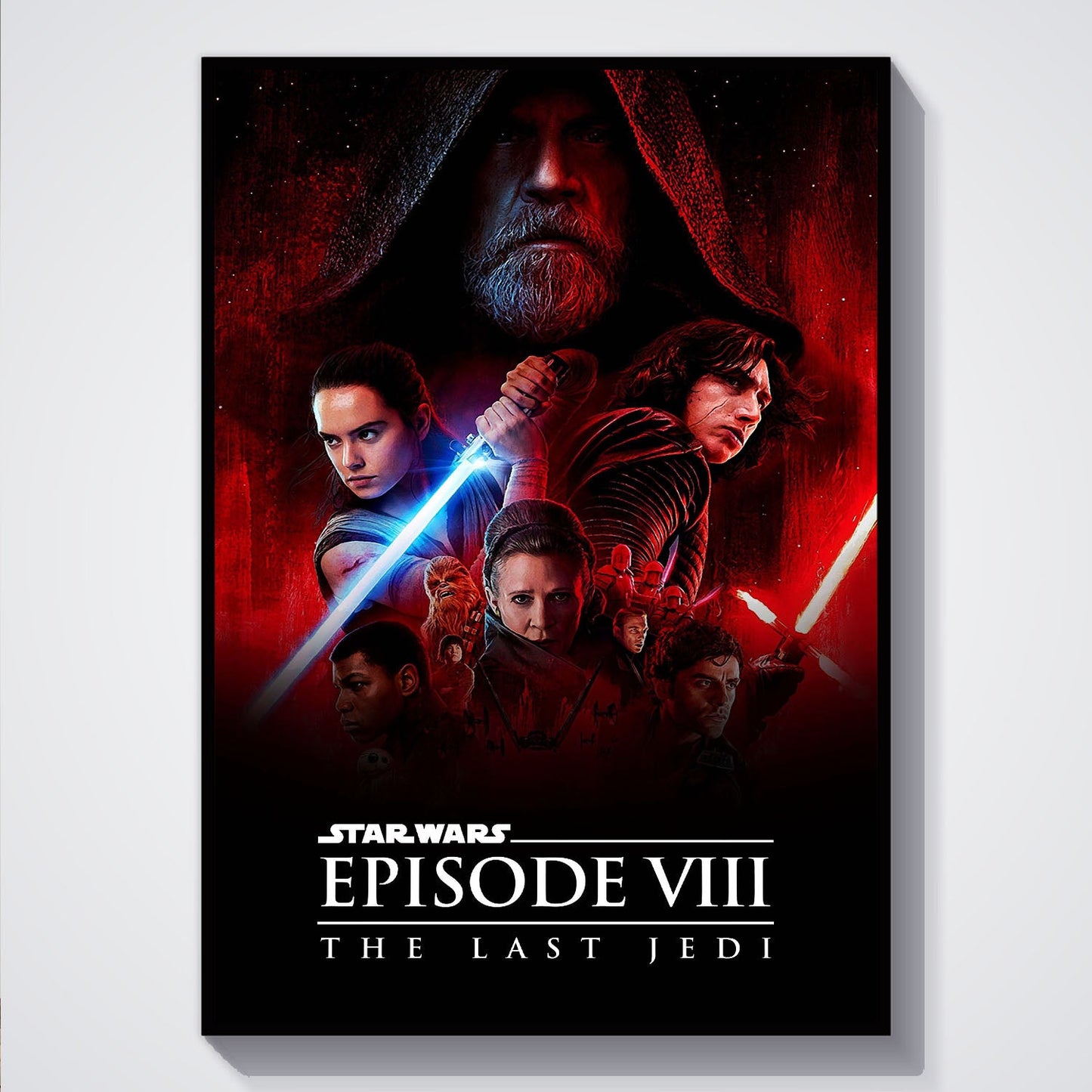 Flex Designs Poster Star Wars Episode VIII - The Last Jedi 5 x 7" Home Goods - Movie 2017 Movie Poster