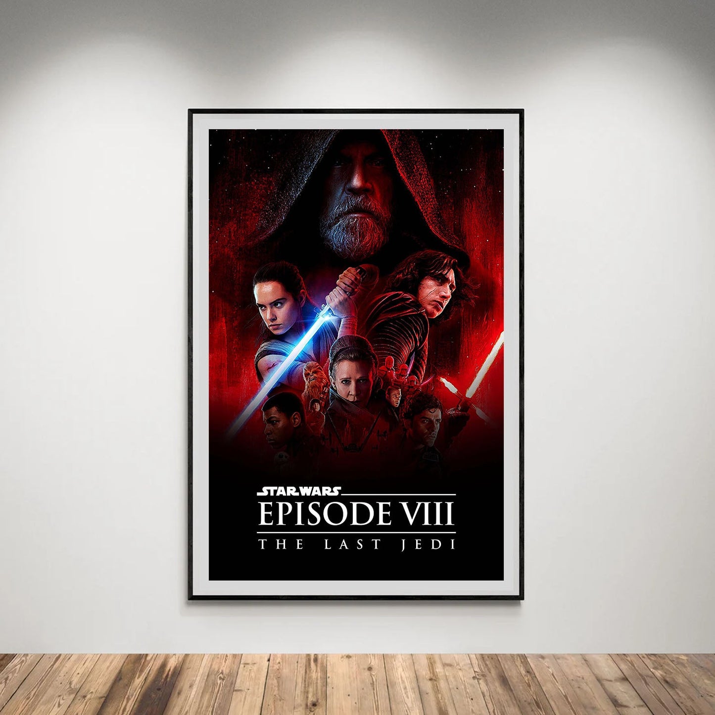 Flex Designs Poster Star Wars Episode VIII - The Last Jedi 5 x 7" Home Goods - Movie 2017 Movie Poster