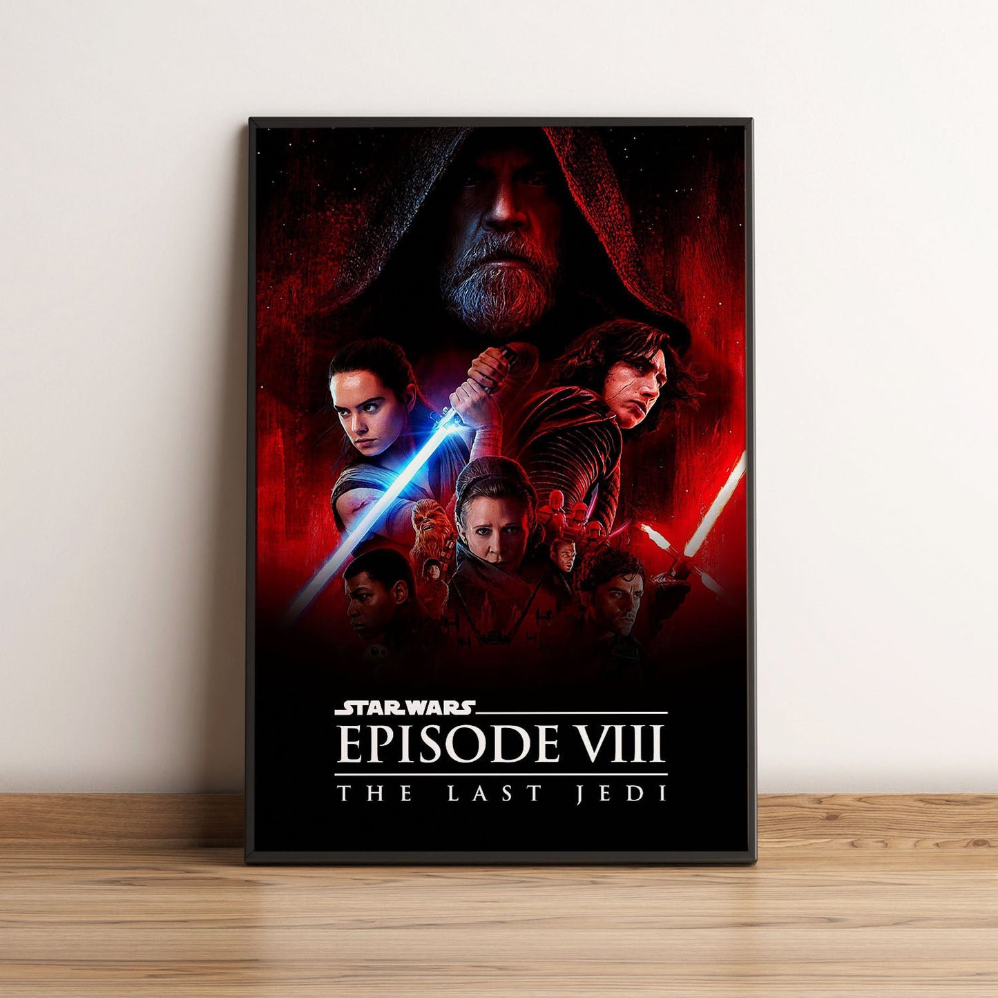Flex Designs Poster Star Wars Episode VIII - The Last Jedi 5 x 7" Home Goods - Movie 2017 Movie Poster