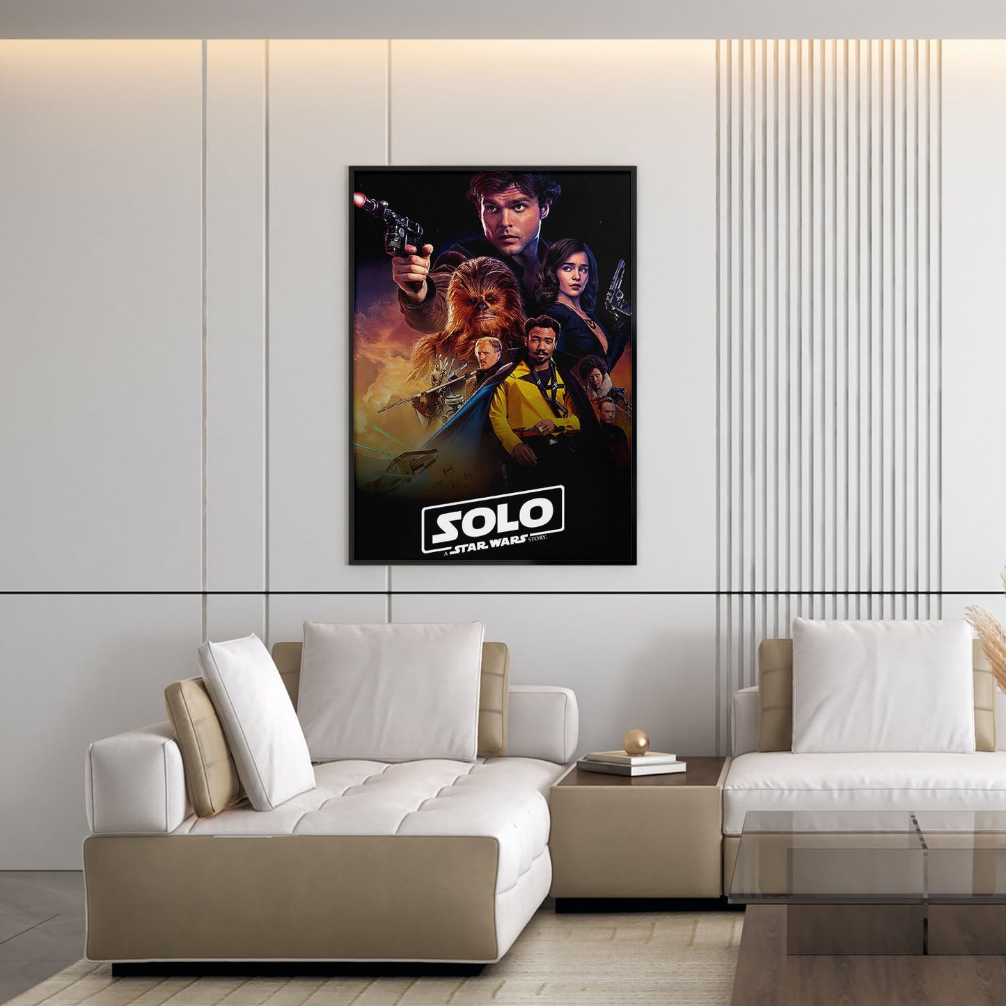 Flex Designs Poster Solo A Star Wars Story 5 x 7" Home Goods - Movie 2018 Movie Poster