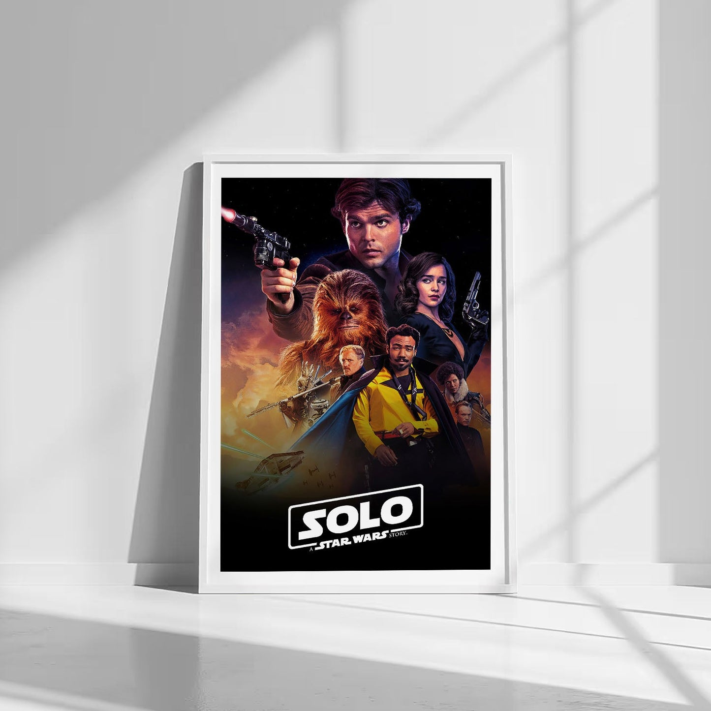 Flex Designs Poster Solo A Star Wars Story 8 x 10" Home Goods - Movie 2018 Movie Poster
