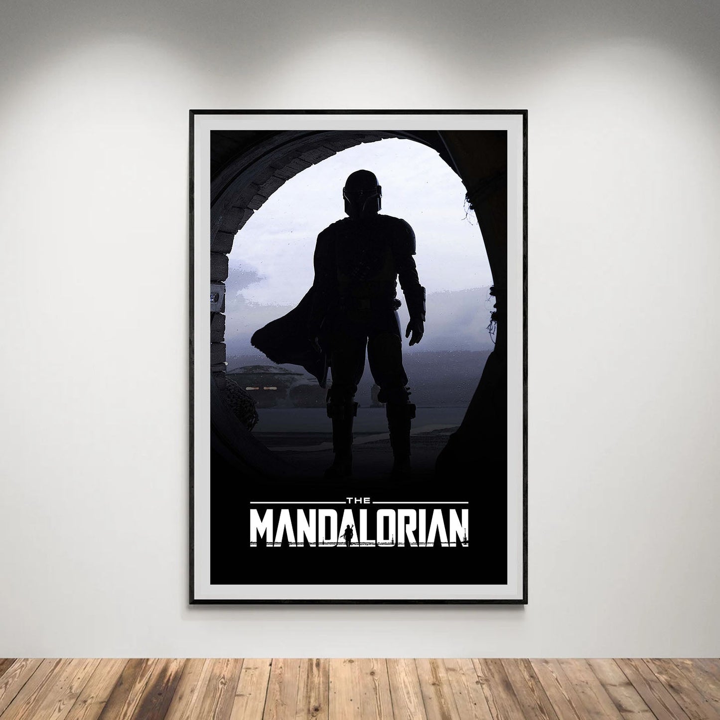 Flex Designs Poster The Mandalorian 5 x 7" Home Goods - TV Show 2019 TV Show Poster
