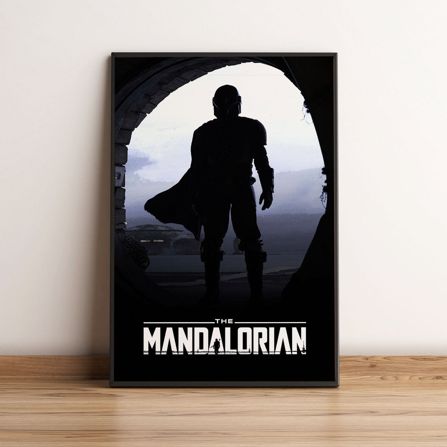 Flex Designs Poster The Mandalorian 5 x 7" Home Goods - TV Show 2019 TV Show Poster