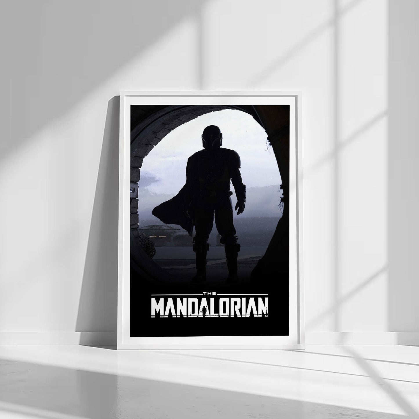 Flex Designs Poster The Mandalorian 8 x 10" Home Goods - TV Show 2019 TV Show Poster